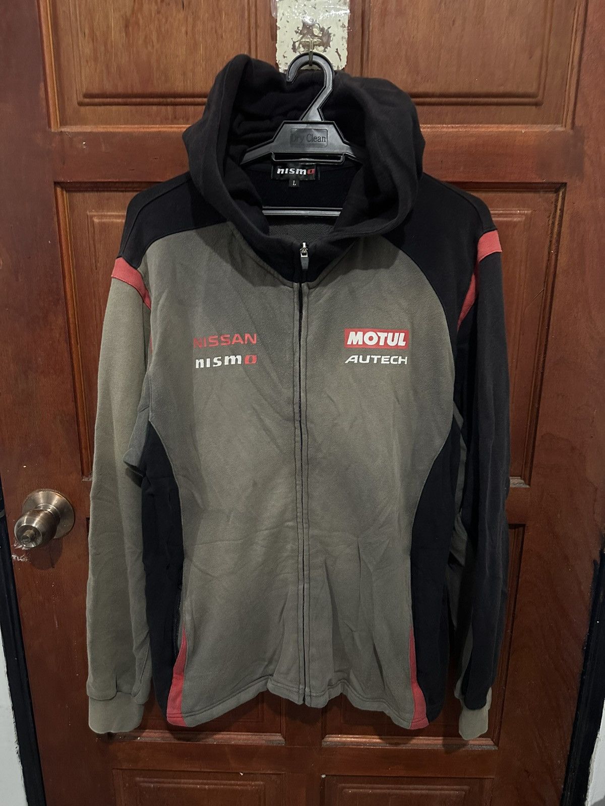 Vintage Vintage Nismo Nissan Motul Autech Zipper Hooded Size US L / EU 52-54 / 3 - 1 Thumbnail