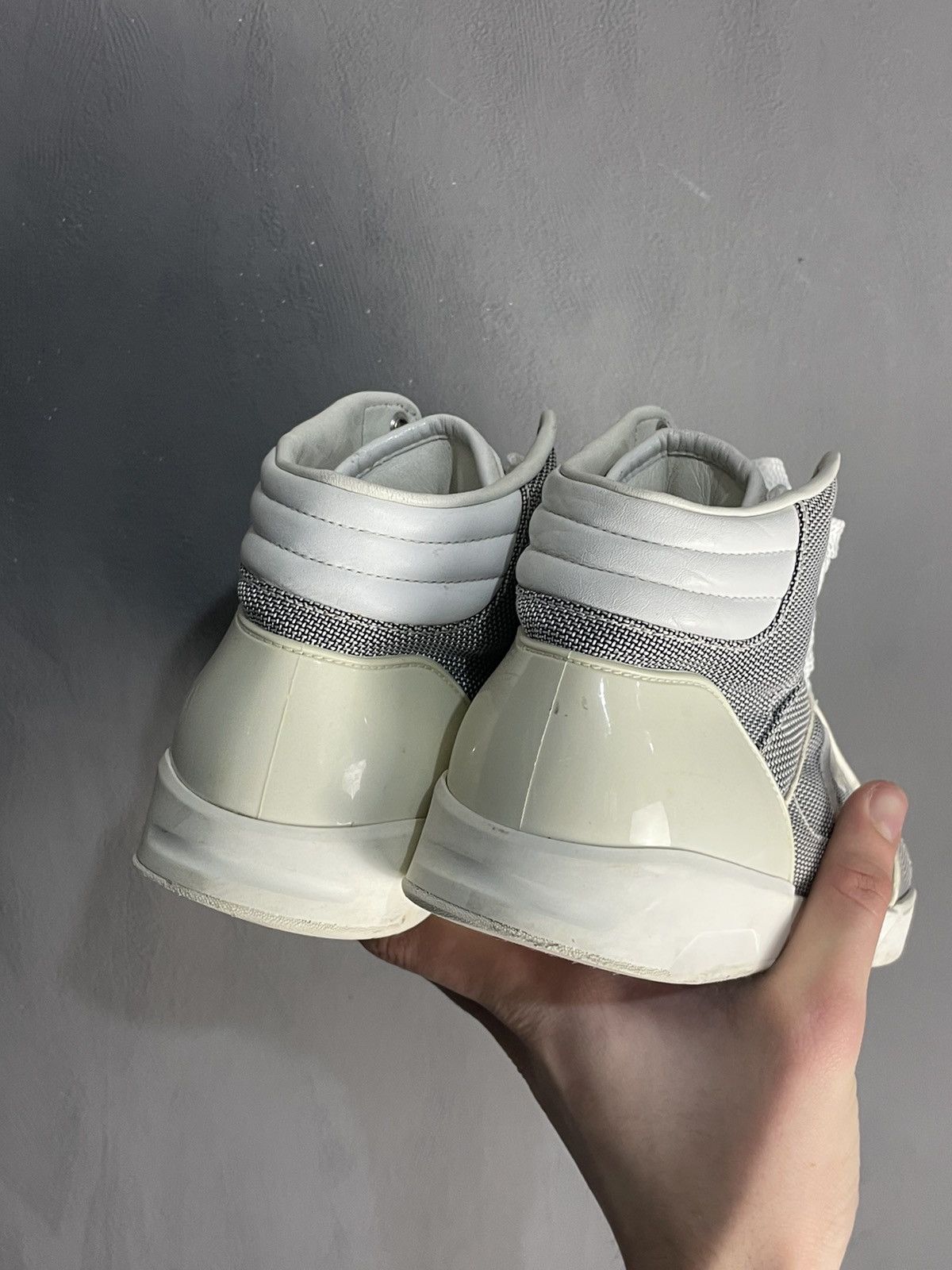 Gucci Gucci Gray High Top Sneakers Size US 8 / EU 41 - 6 Thumbnail