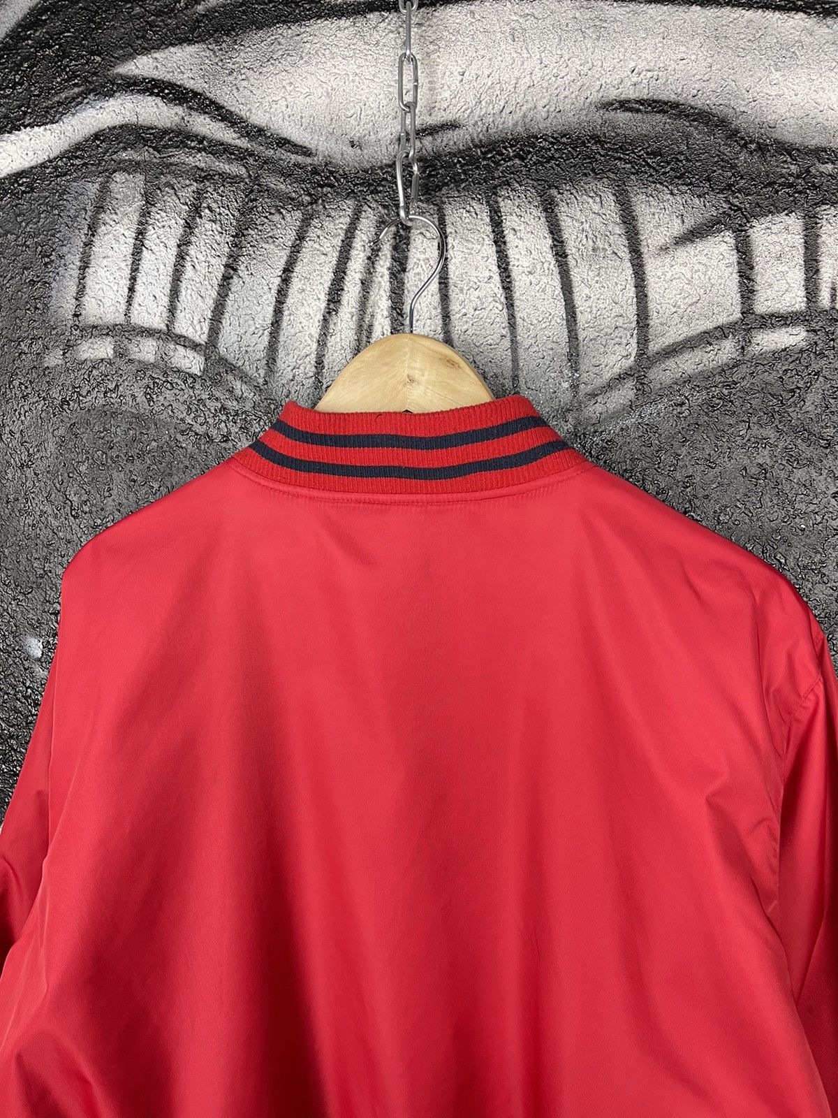 Majestic Majestic St. Louis Cardinals Vintage 90s Red Nylon Bomber Jacket Size Medium Size US M / EU 48-50 / 2 - 13 Thumbnail