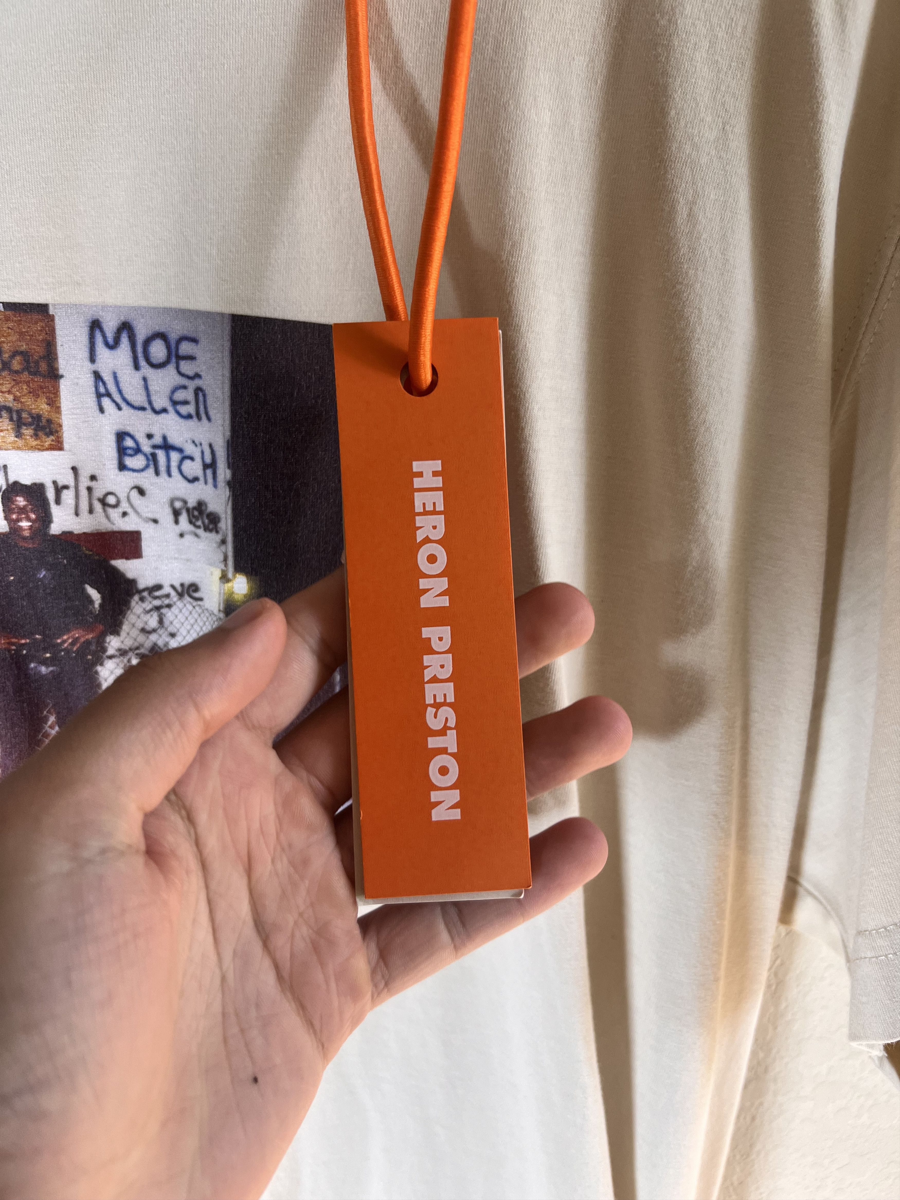 Heron Preston HERON PRESTON Heron Dad T-Shirt Top Size M Embroidered Size US M / EU 48-50 / 2 - 5 Thumbnail