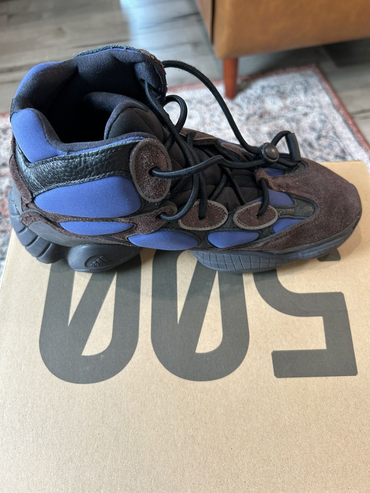 Adidas × Yeezy Yeezy 500 High Tyrian Size US 10.5 / EU 43-44 - 7 Thumbnail
