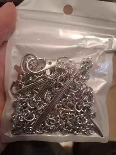 Jewelry Long Sword Pendant Wallet Chain Size ONE SIZE - 4 Thumbnail