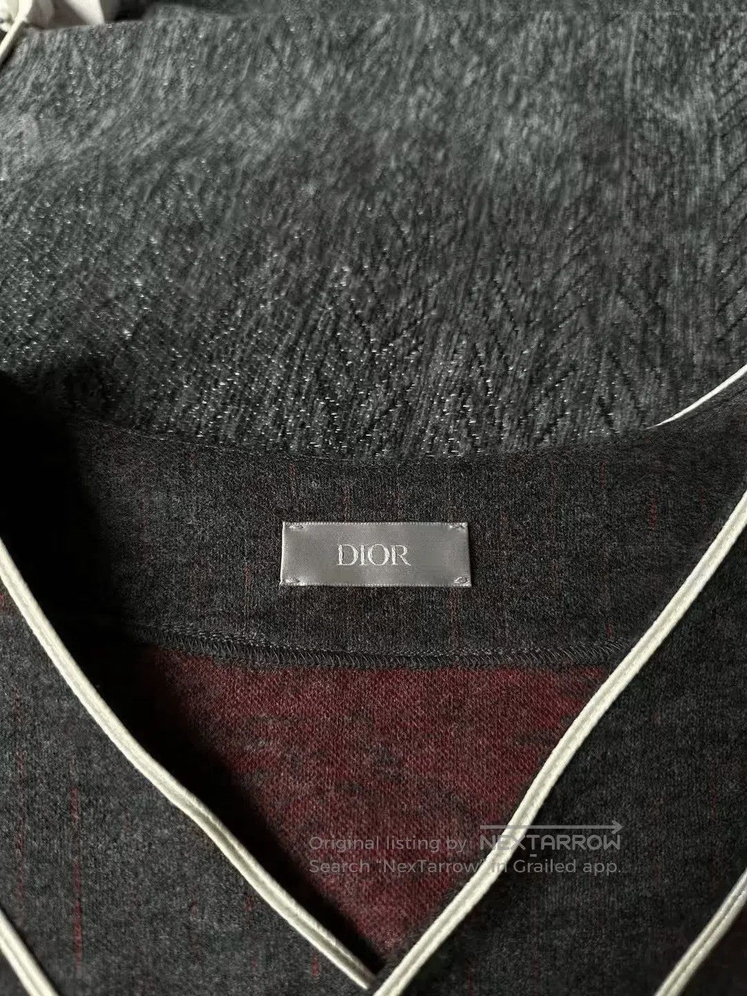 Dior Dior Slogan Embroidered Baseball Shirt. Size US L / EU 52-54 / 3 - 3 Thumbnail