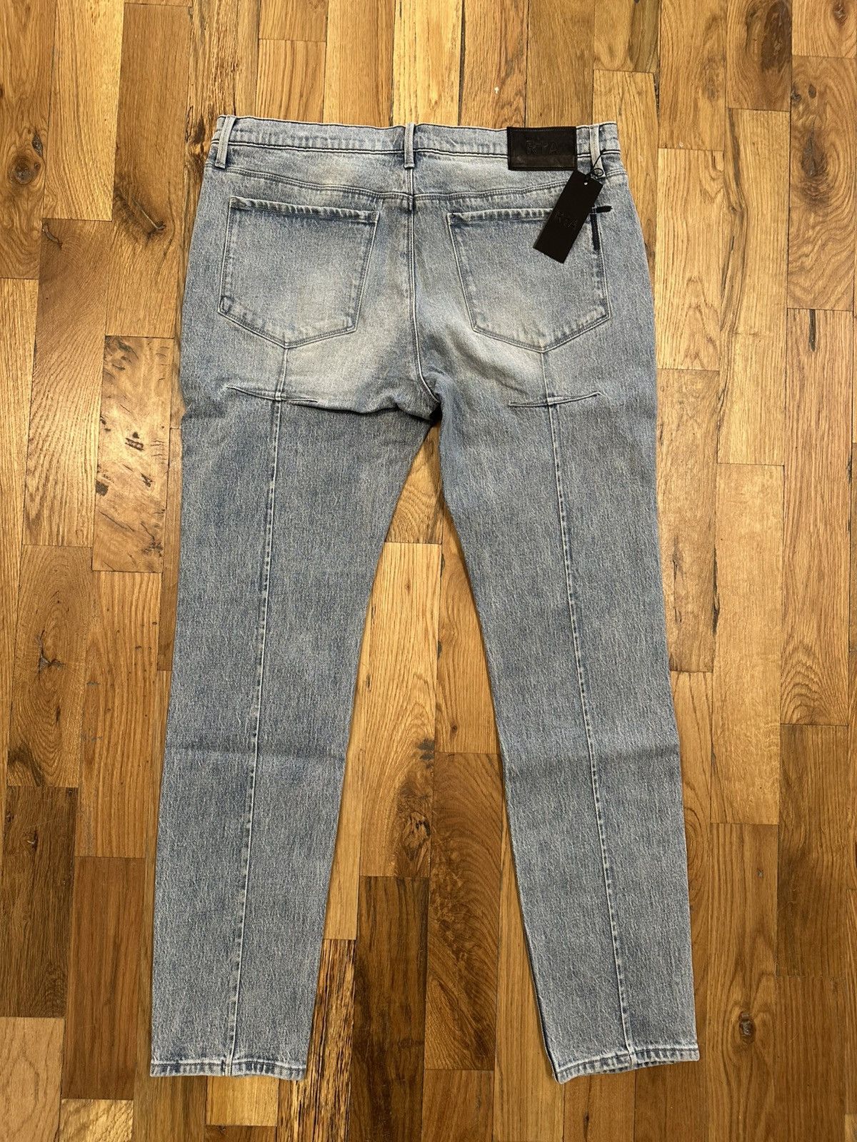 Rta Rta Clayton Light Faded Blue Denim Jeans Size 32 Size US 32 / EU 48 - 2 Thumbnail