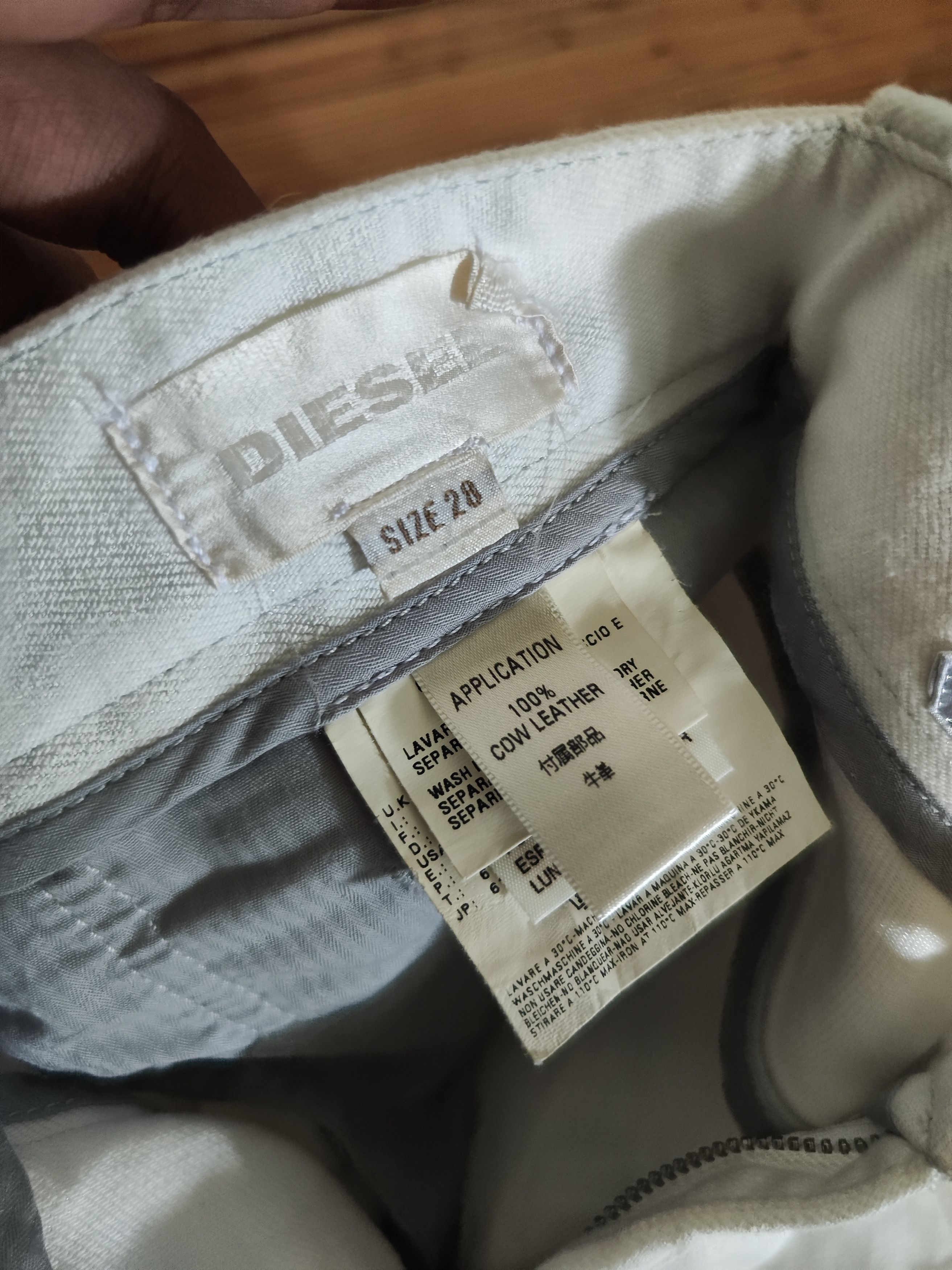 Rare Diesel Denim Jeans Made In Italy