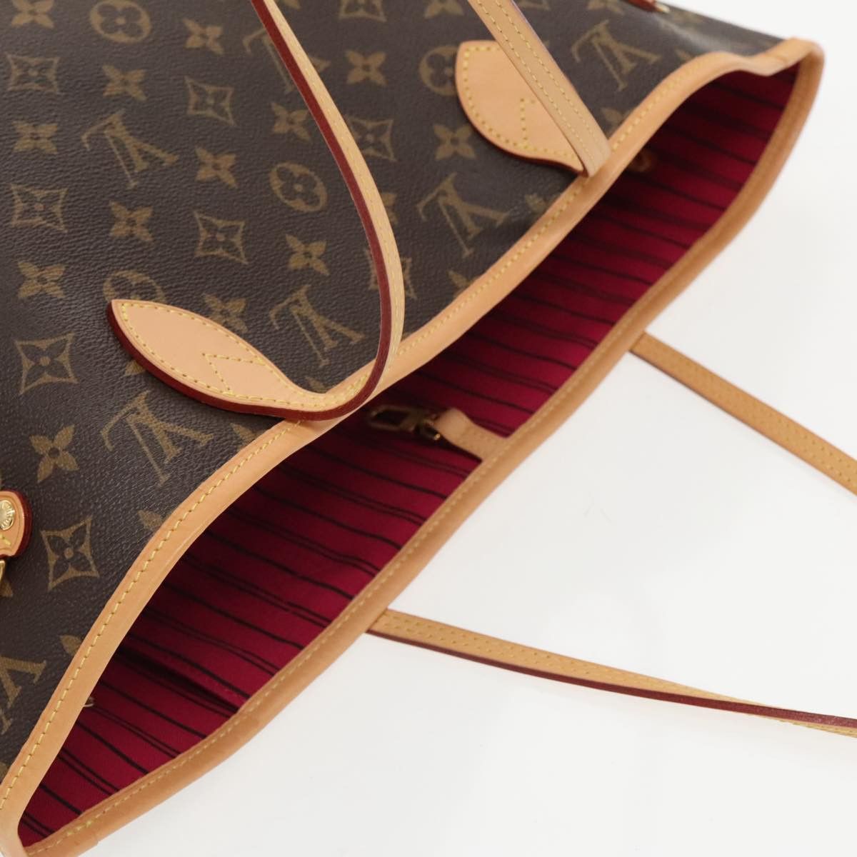 Louis Vuitton LOUIS VUITTON Monogram Neverfull MM Tote Bag M40156 Size ONE SIZE - 6 Thumbnail