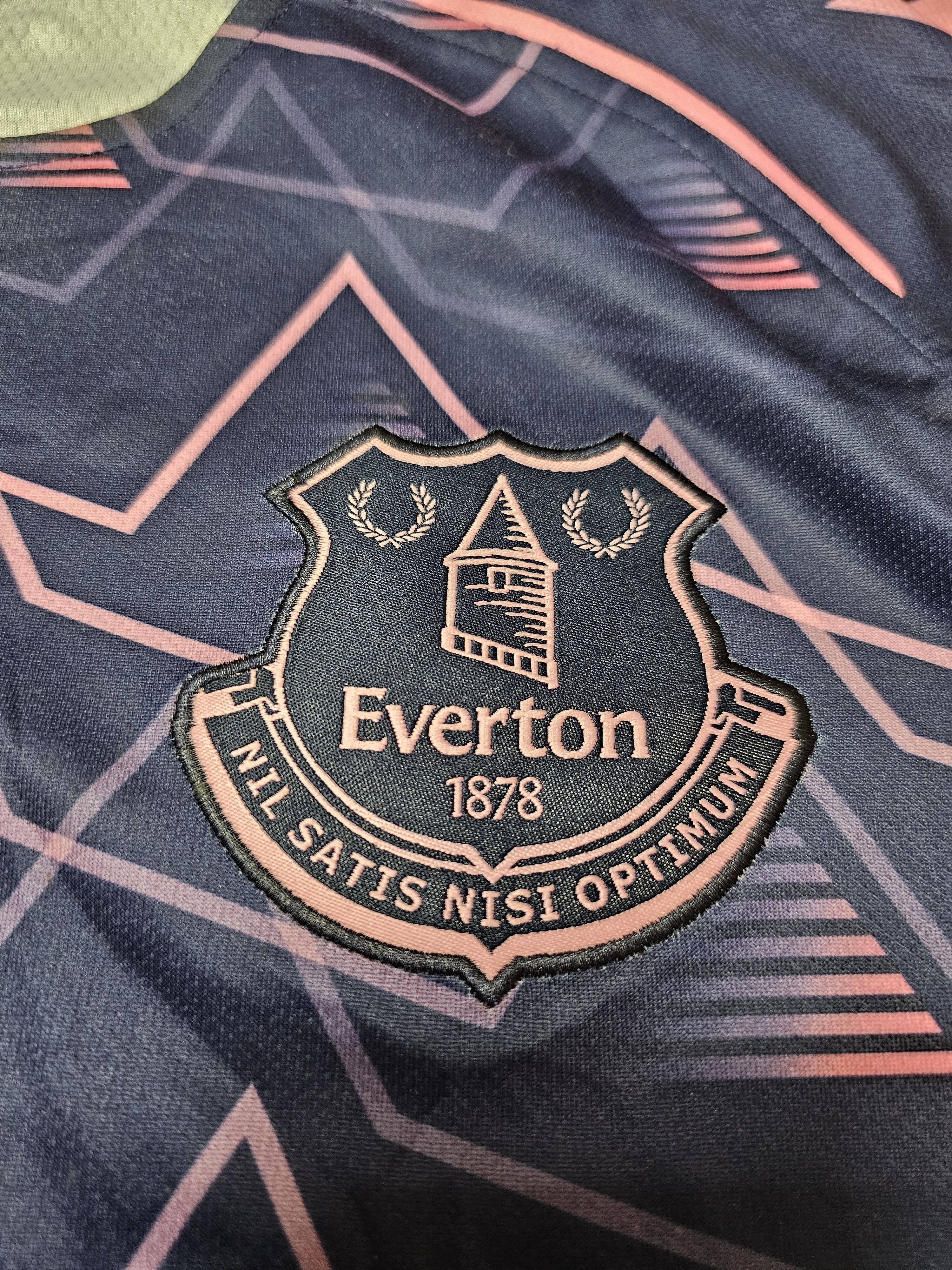 Hummel EVERTON 2022 2023 PRE-MATCH FOOTBALL SHIRT SOCCER JERSEY Size US XL / EU 56 / 4 - 5 Thumbnail