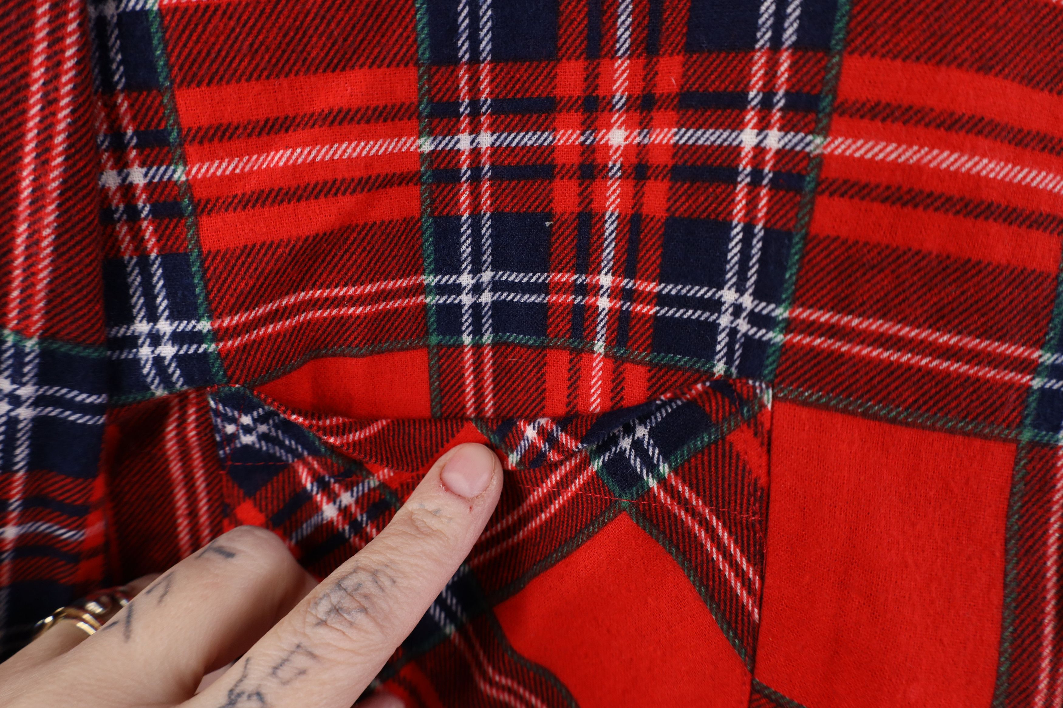Vintage Vintage 70s Streetwear Flannel Collared Button Shirt Plaid Size US M / EU 48-50 / 2 - 5 Thumbnail