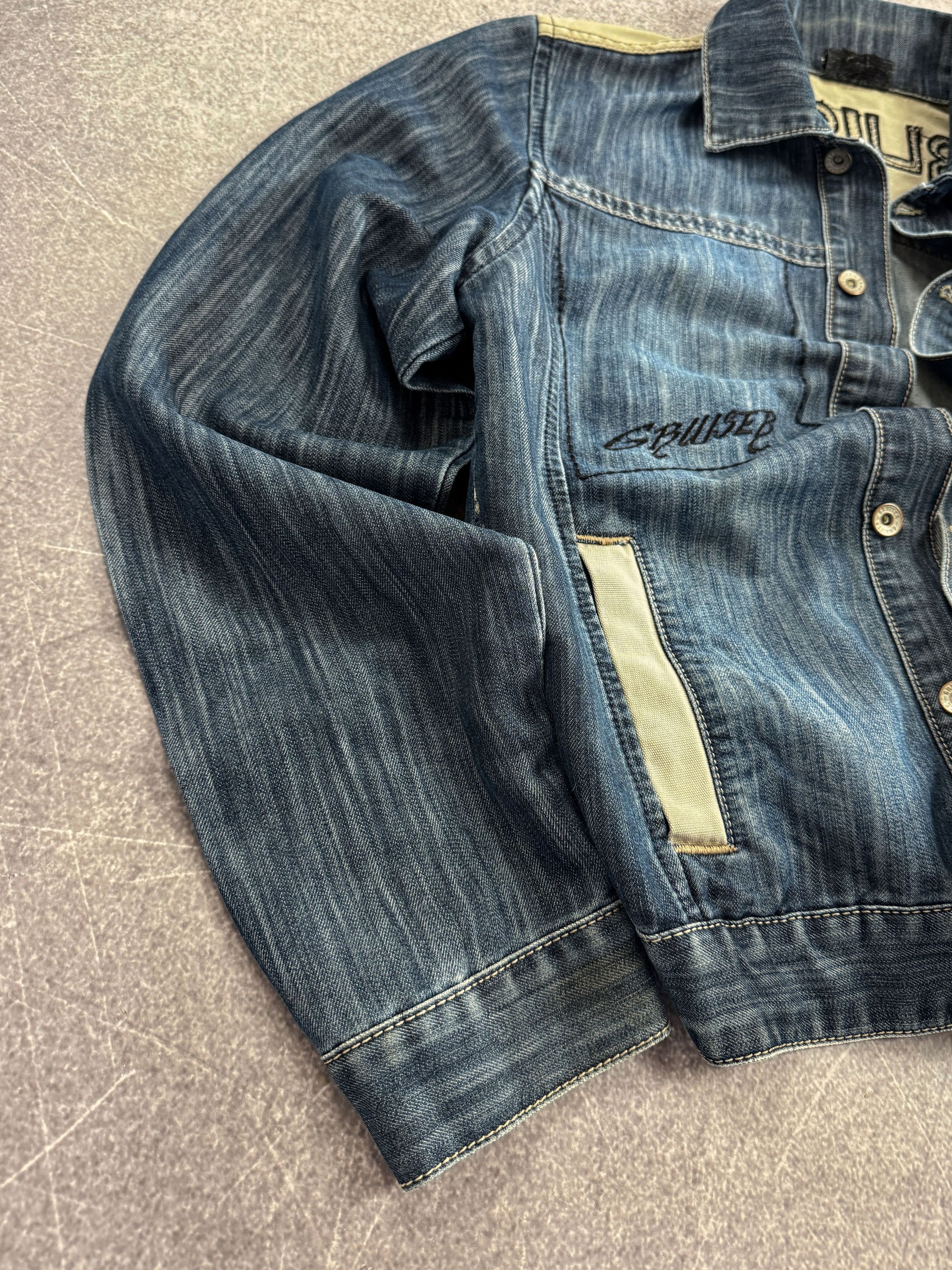 Other VTG Avant Garde Rick Owens Style Washed Jeans Jacket 90s Size US M / EU 48-50 / 2 - 3 Thumbnail