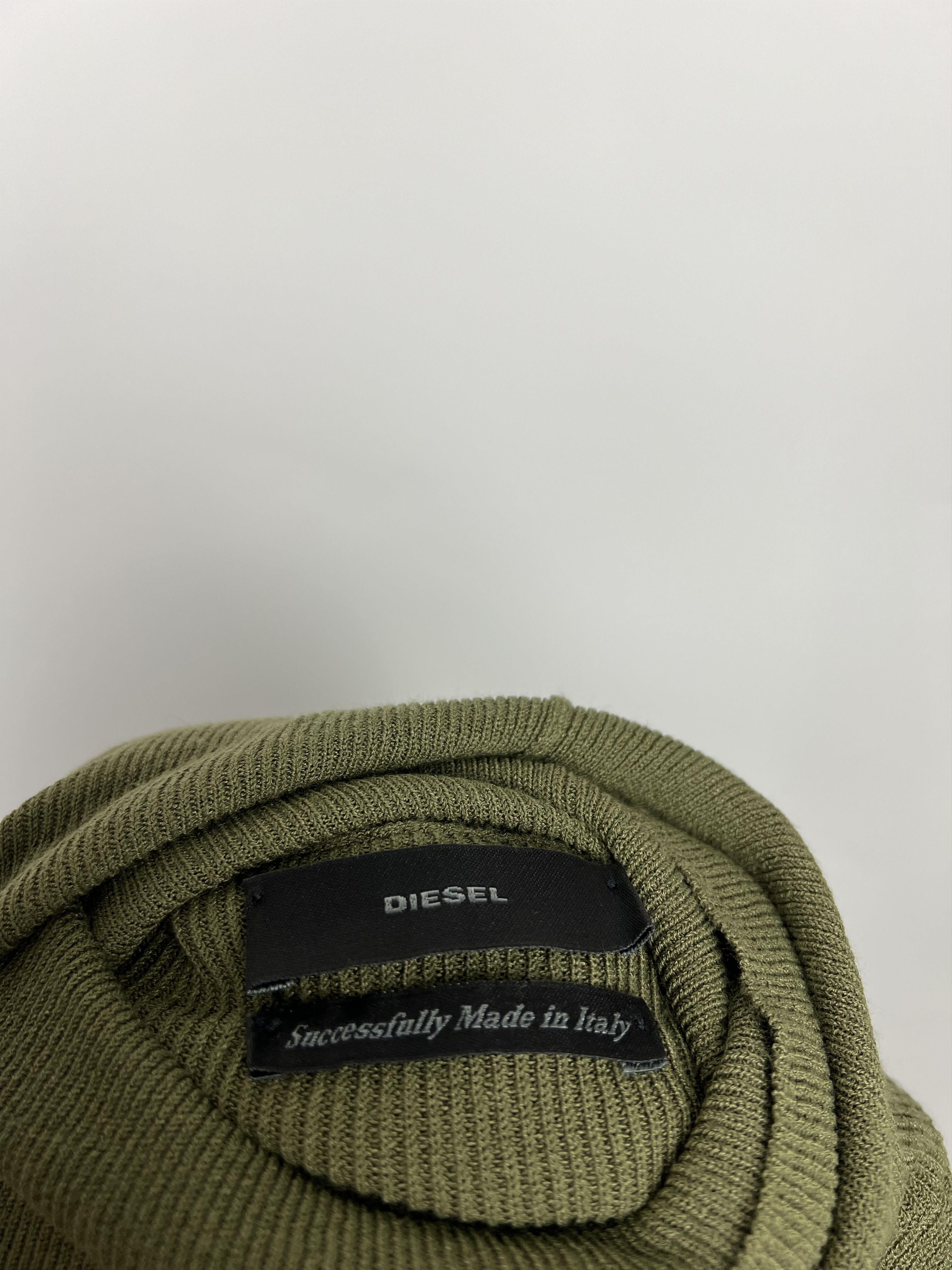 Diesel Diesel Ribbed Long Sleeve Turtleneck Midi Dress Size L Size L / US 10 / IT 46 - 10 Thumbnail