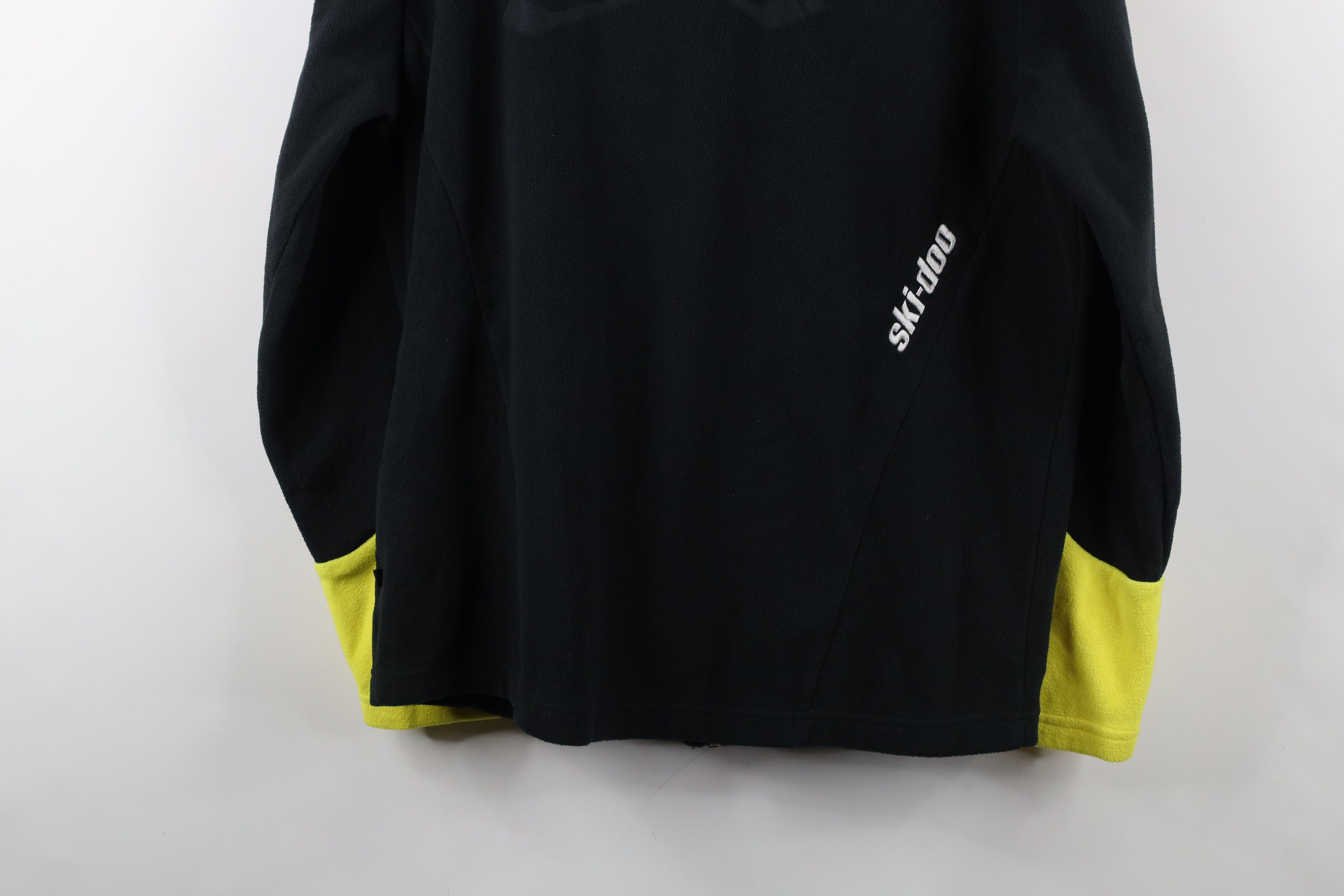 Vintage Vintage Ski Doo Bombardier Snowmobile Fleece Jacket Black Size US M / EU 48-50 / 2 - 16 Thumbnail