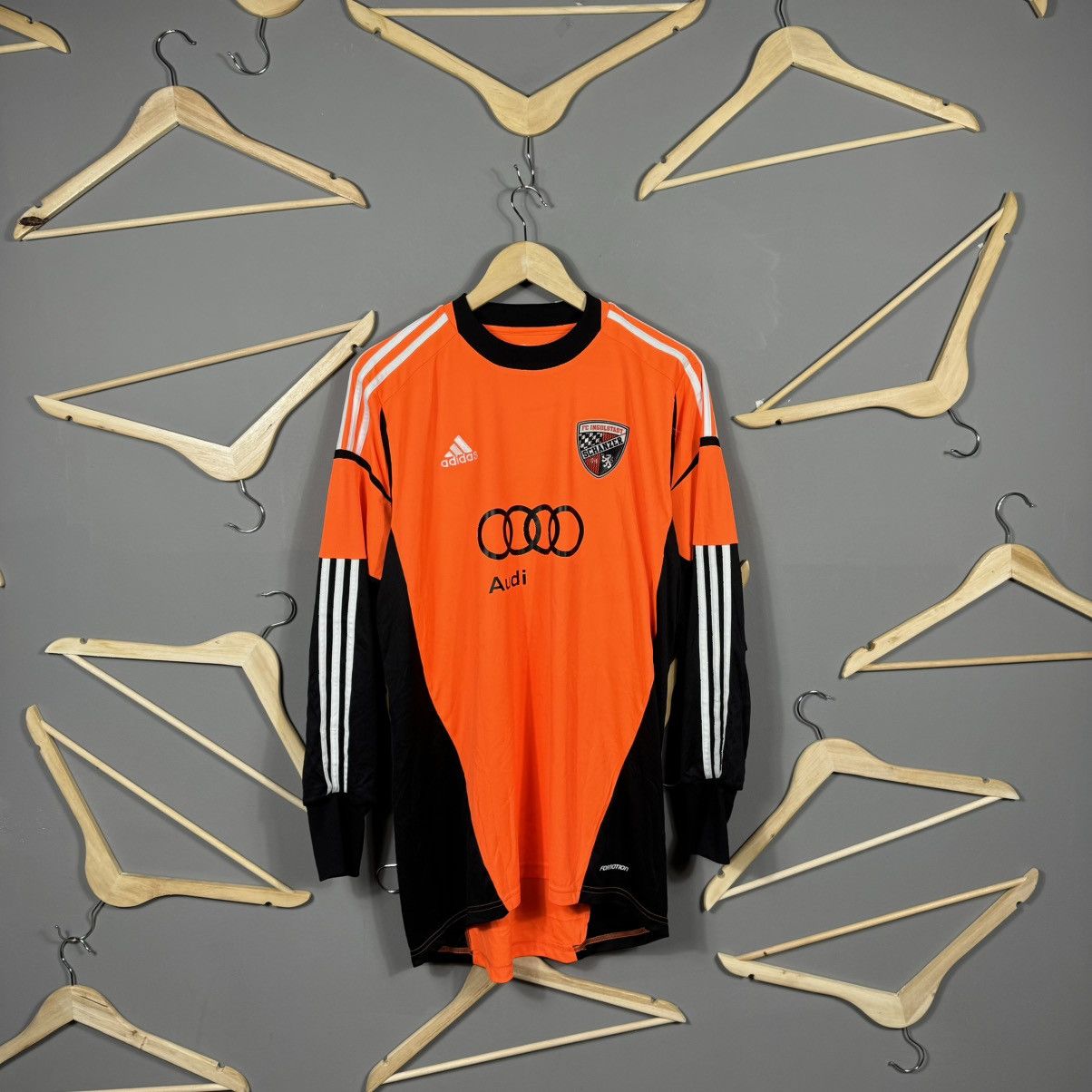 Adidas Adidas Ingolstadt 2012 ForMotion Goalkeeper Jersey Size US XL / EU 56 / 4 - 1 Thumbnail