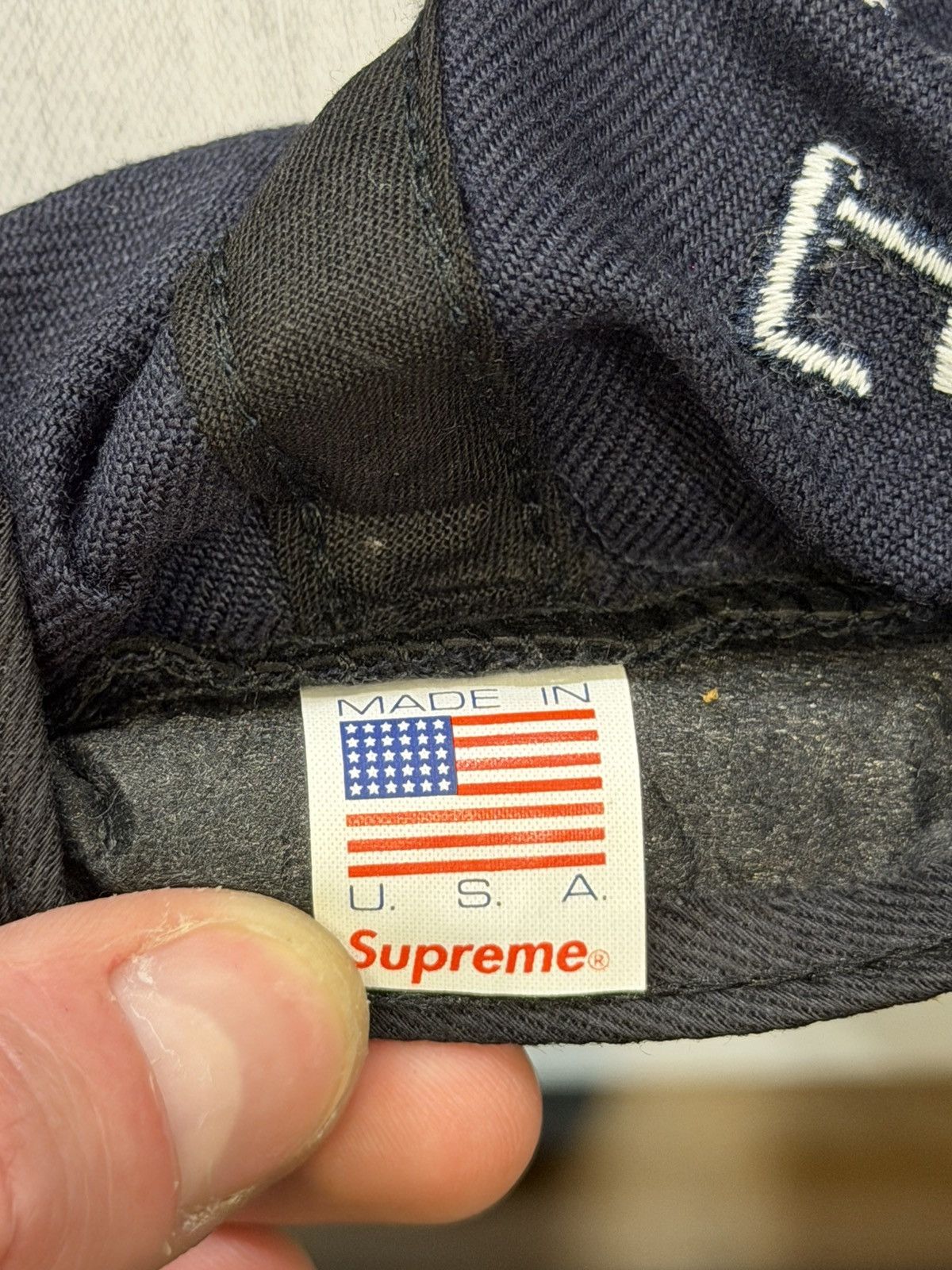 Supreme Supreme Champion 5 Panel Hat - Orange / Navy Size ONE SIZE - 7 Thumbnail