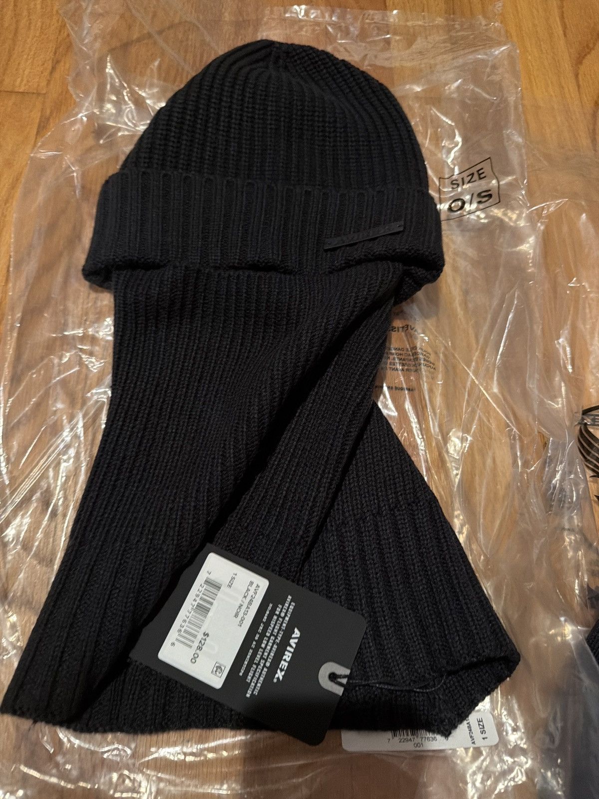 Avirex Avirex black BALACLAVA Size ONE SIZE - 3 Thumbnail