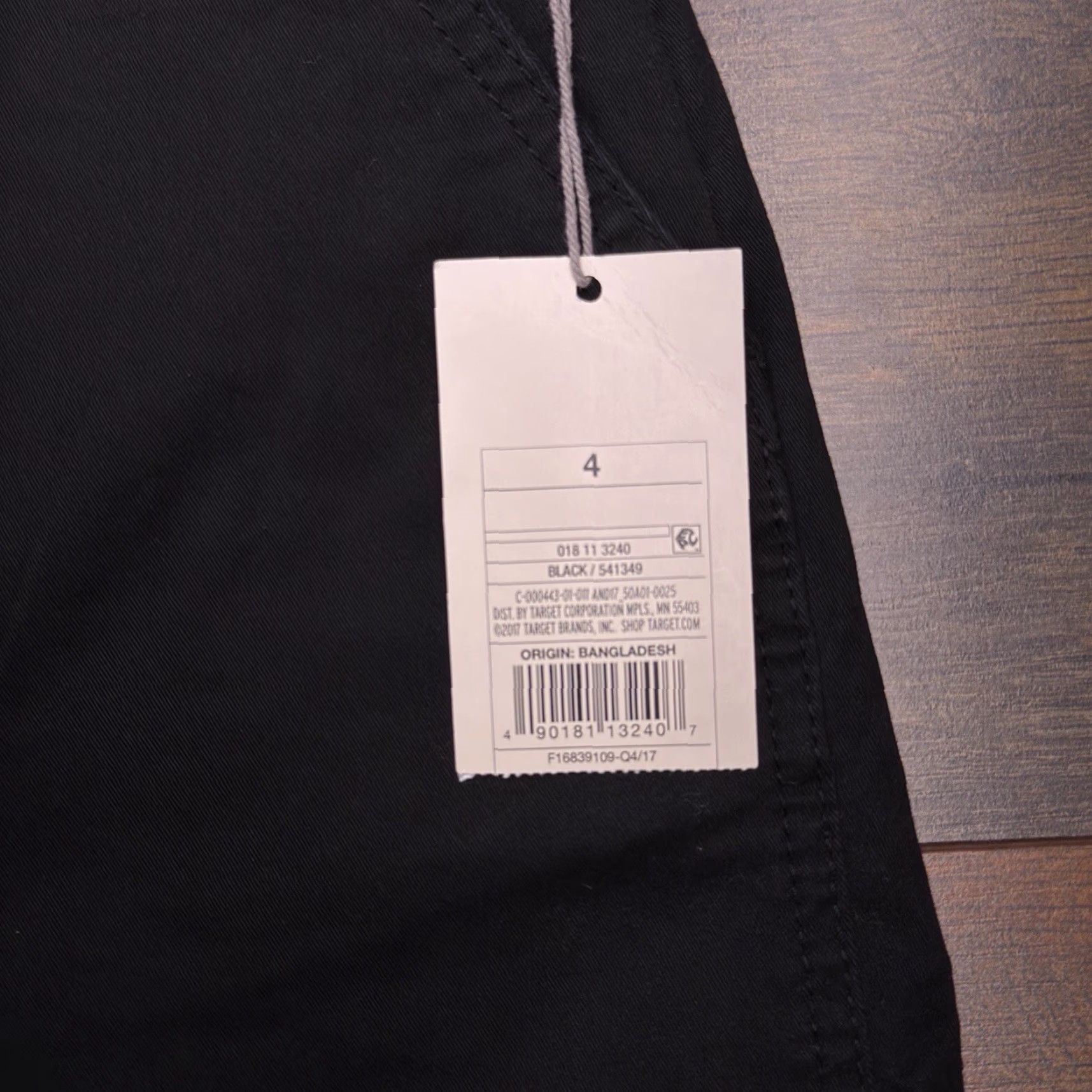 Vintage A New Day Chino Shorts Womens 4 Black 5 Inch Inseam Stretch Twill Casual Slim Regular Modern Vintage? Size 27" / US 4 / IT 40 - 4 Thumbnail