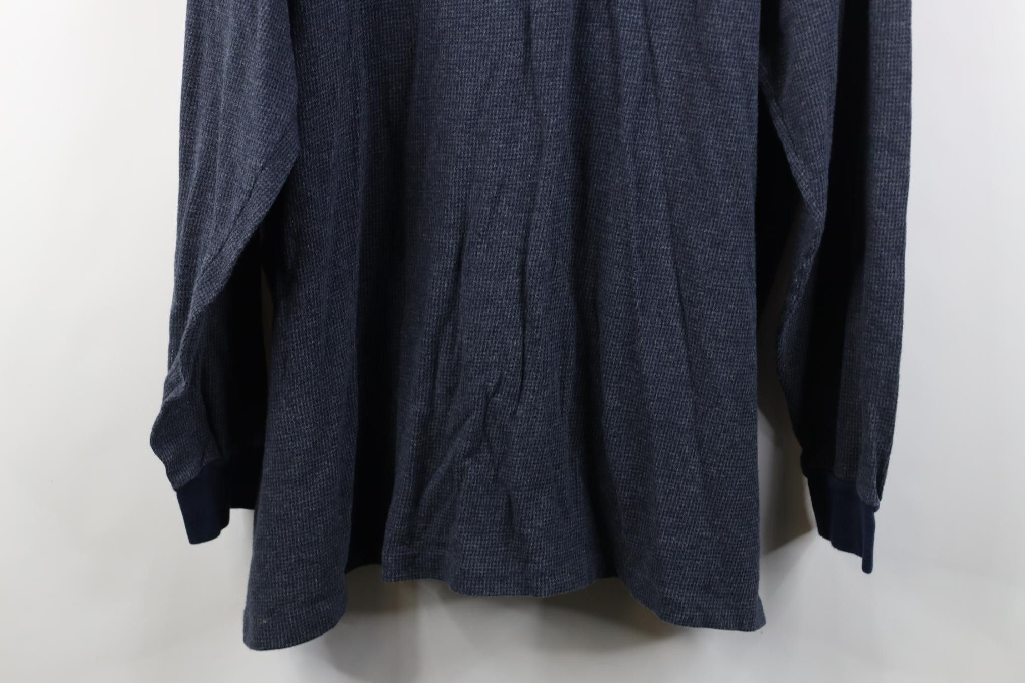 Polo Ralph Lauren Vintage 90s Ralph Lauren Cotton Houndstooth Long Sleeve Polo Size US XXL / EU 58 / 5 - 11 Thumbnail