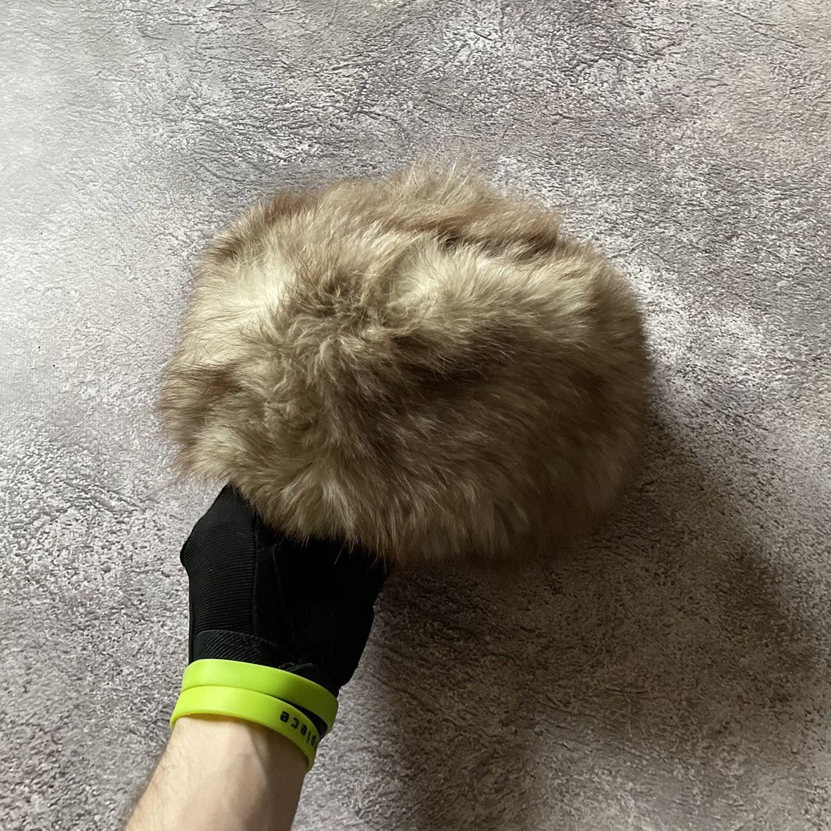 Vintage Vintage 90s Mohair Beanie Ushanka Faux Fur Grunge Baggy OS Size ONE SIZE - 1 Thumbnail