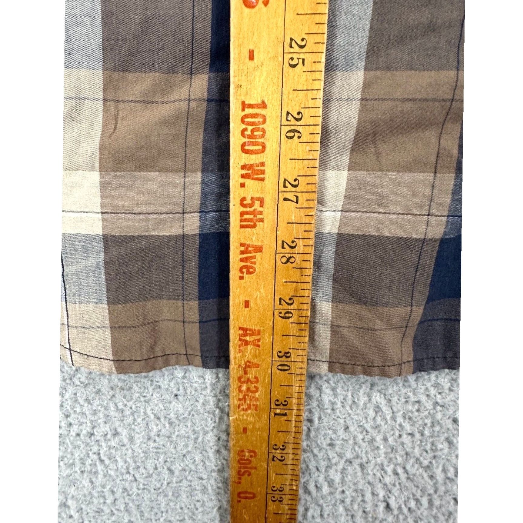 Levi's Levi's Shirt XL Mens Plaid Western Pearl Snap Button-Up Collar Long Sleeve Beigebyck? Size US XL / EU 56 / 4 - 7 Thumbnail