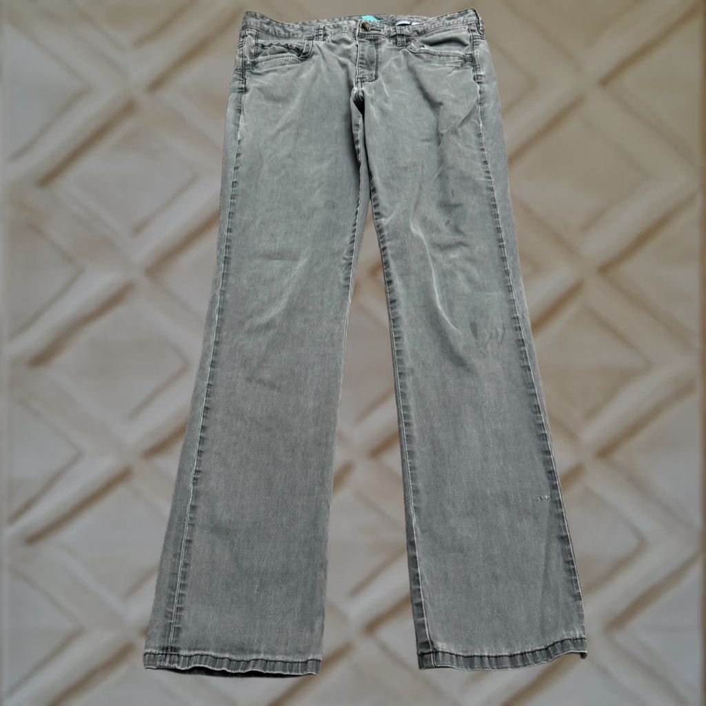 Tommy Bahama Tommy Bahama Pants Mens Straight Leg Gray 34x34 Cotton Stretch 5-Pocket Casual Size US 34 / EU 50 - 1 Thumbnail