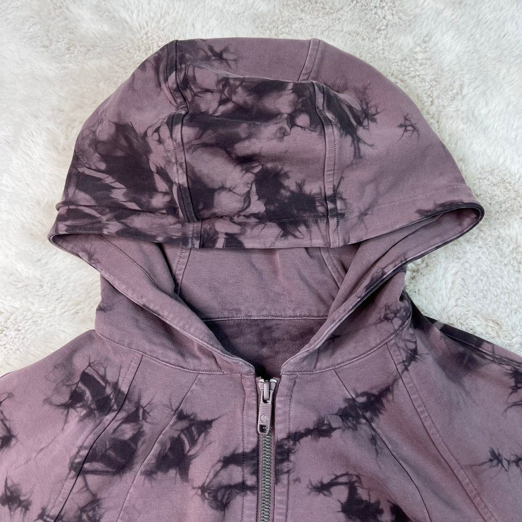 Lululemon Lululemon Scuba Hoodie Light Cotton Sweater Size 6 Tie Dye Size M / US 6-8 / IT 42-44 - 4 Thumbnail