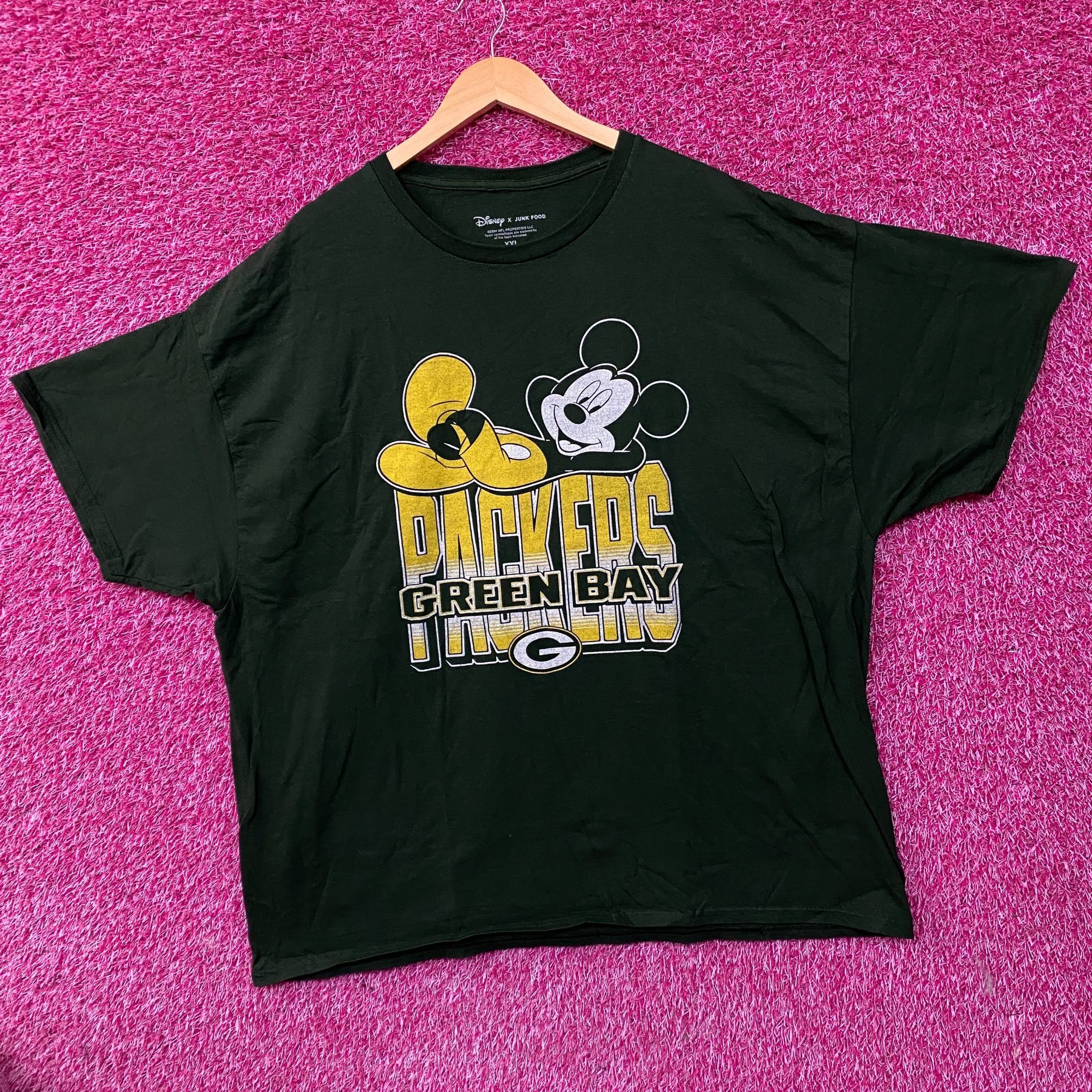 Junk Food Disney x Junk Food NFL Green Bay Packers Mickey Mouse Kick B Size US XXL / EU 58 / 5 - 3 Thumbnail