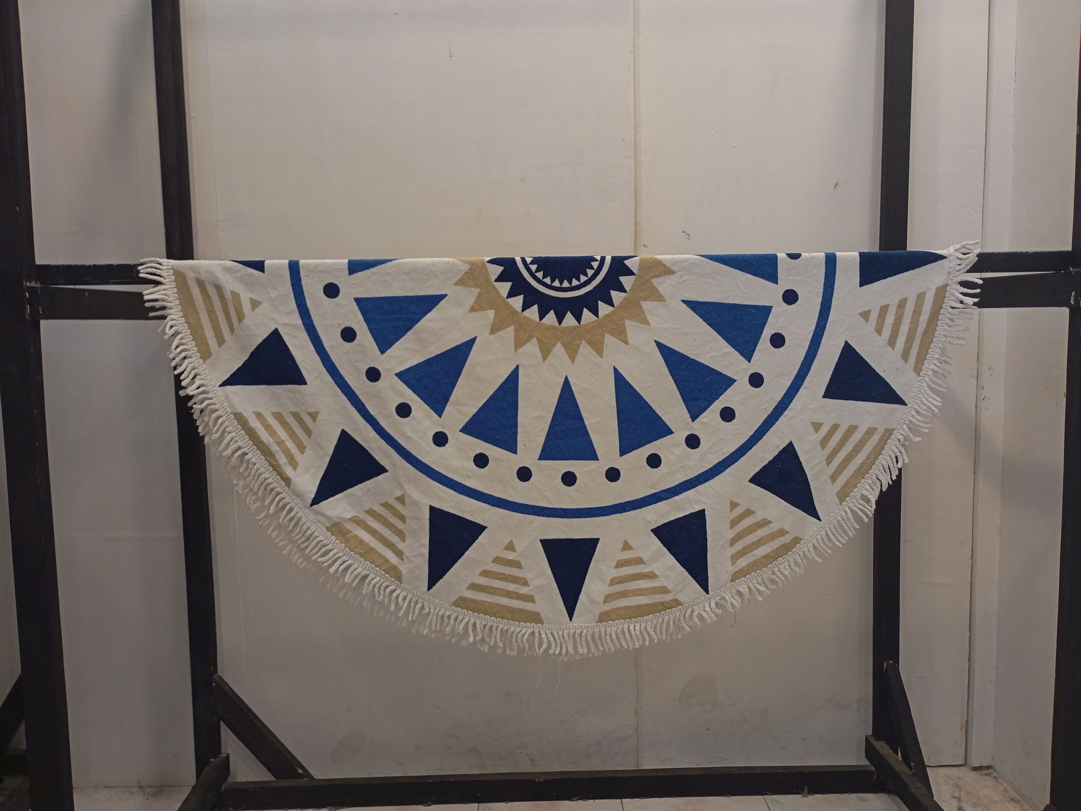 Native Native Navajo round tablecloth home decor round beach towel Size ONE SIZE - 3 Thumbnail