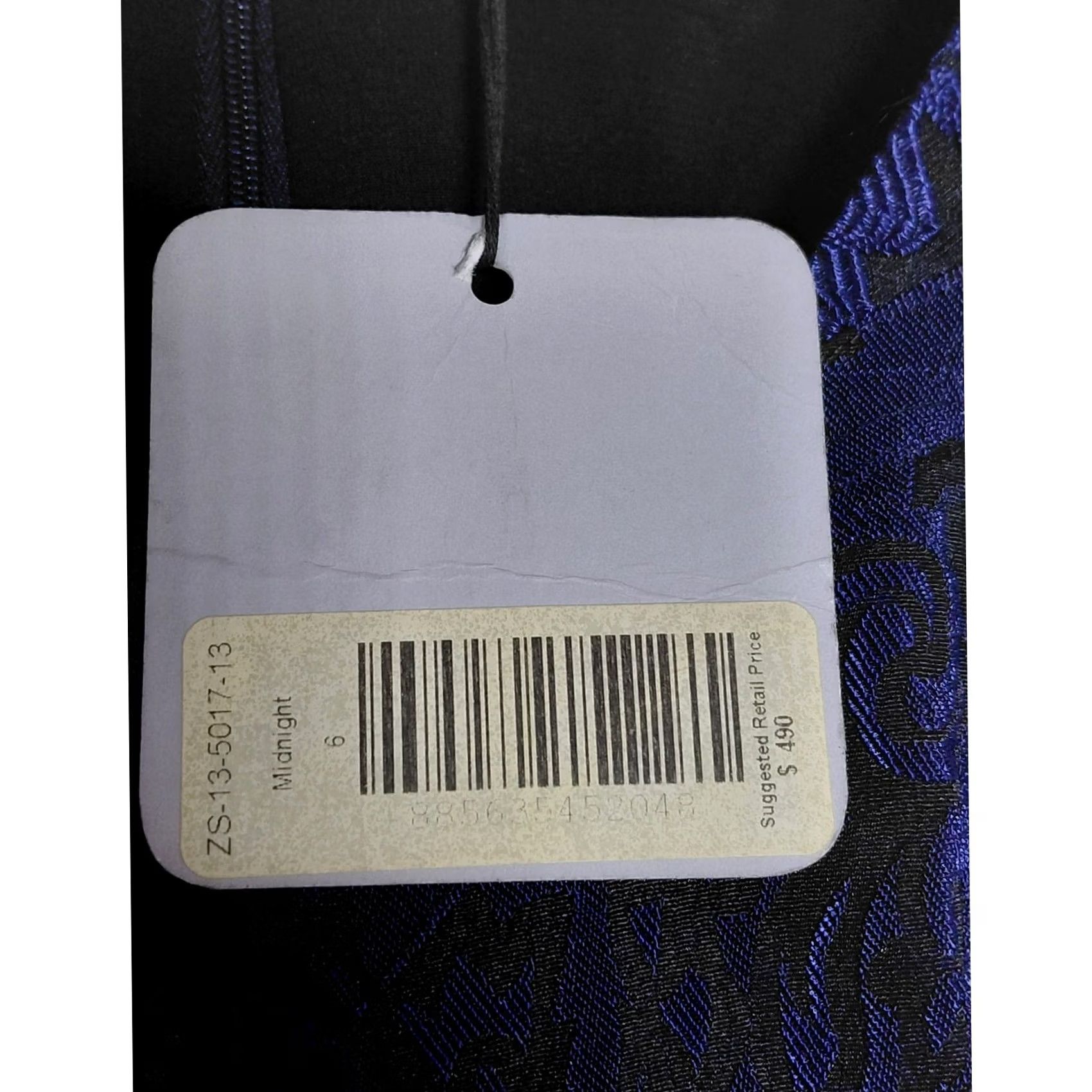 Zac Posen ZAC ZAC POSEN Dress Size 6 Blue Solid Scoop Neck Sleeveless Knee Length NWT Size M / US 6-8 / IT 42-44 - 6 Thumbnail