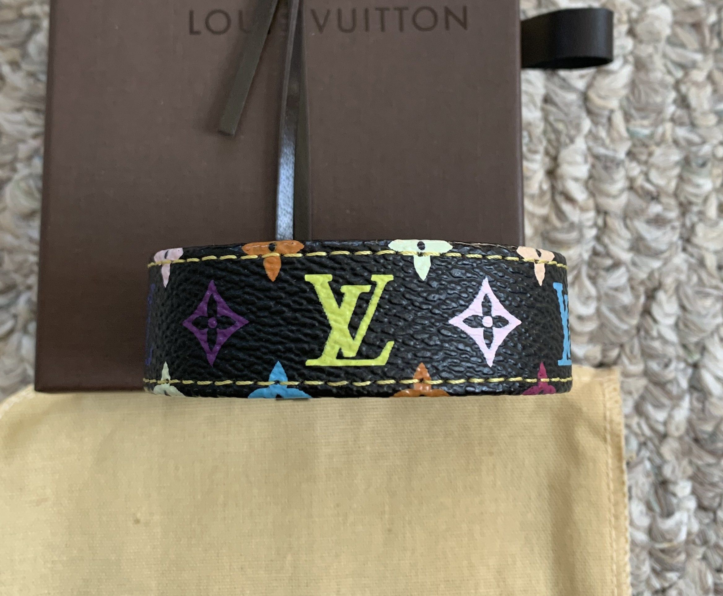 Louis Vuitton × Takashi Murakami S/S 2003 Louis Vuitton x Murakami VIP Multicolor Bracelet Size ONE SIZE - 4 Thumbnail