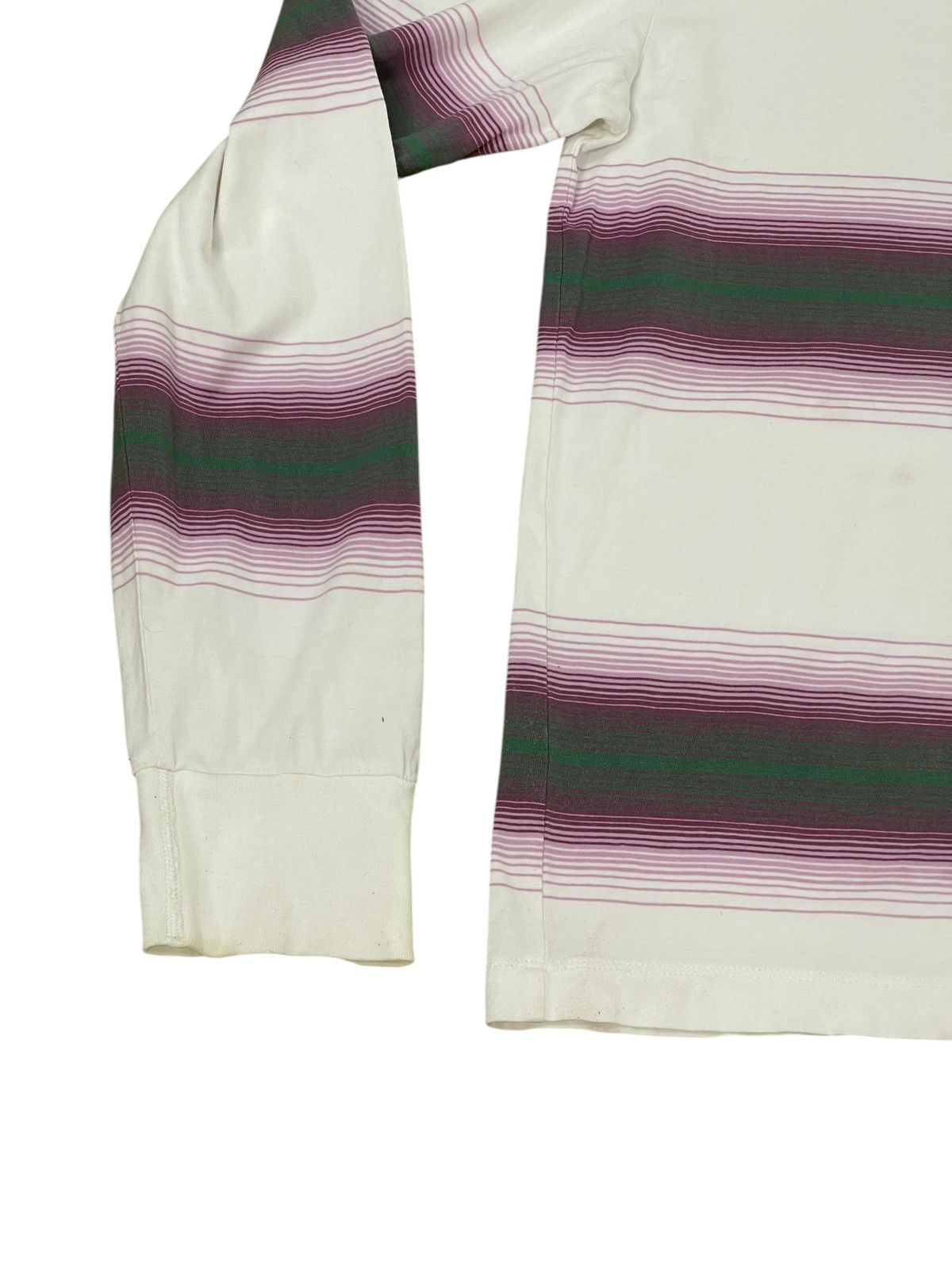 Unused Striped Shirt Unused Japan Ready Made Grunge 6🟩7 Size US M / EU 48-50 / 2 - 2 Thumbnail