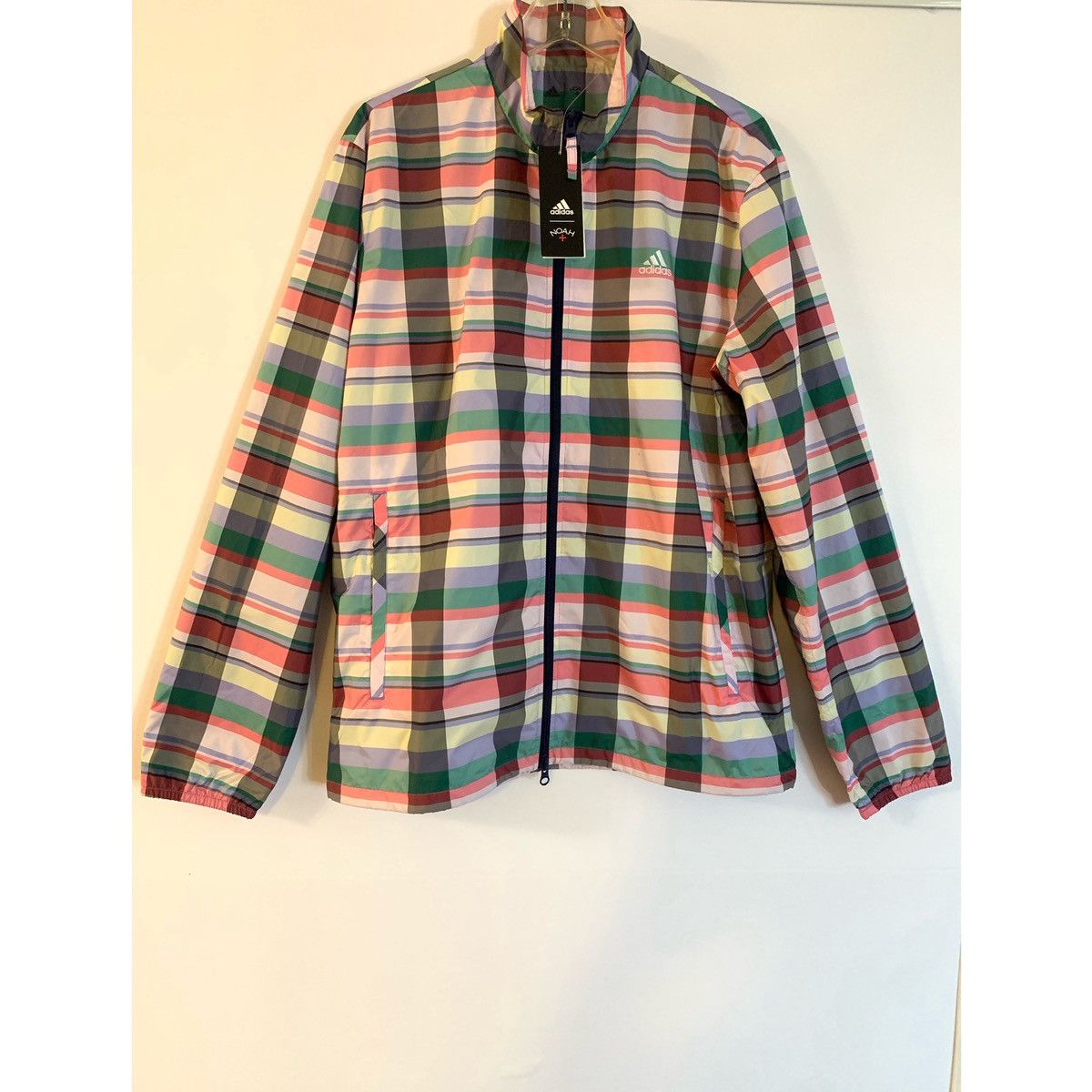 Adidas × Noah NOAH X ADIDAS LOGO PLAID TECH TRACK JACKET Size US L / EU 52-54 / 3 - 4 Thumbnail