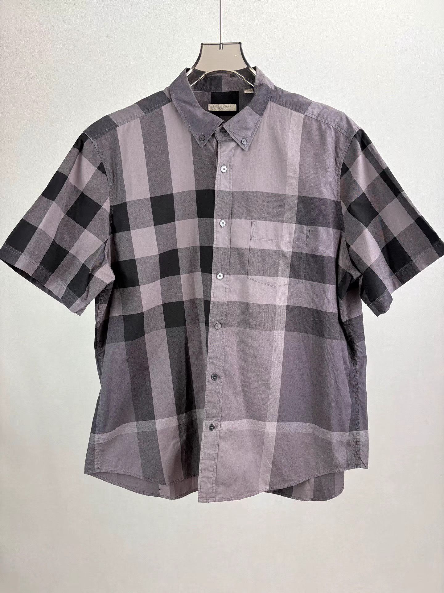 Burberry BURBERRY Check Short Sleeve Shirt K1 Size US XXL / EU 58 / 5 - 1 Thumbnail