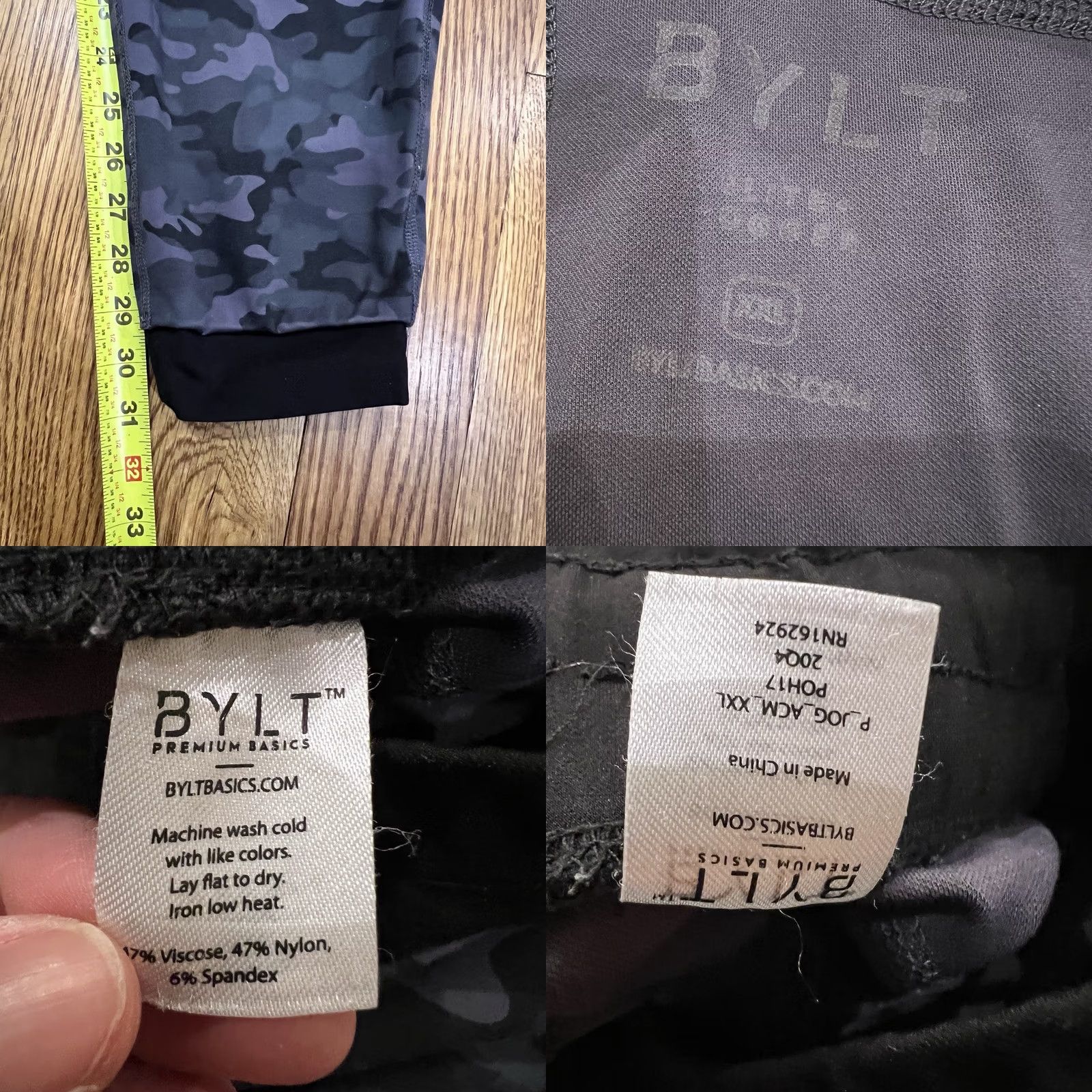 Asics Bylt Basics Elite+ Joggers Black Camo XXL Jogger Mens Athletic Activewear Tapered Pocketed Stretch Camouflage 2XL Pants Baggy? Size US 39 - 9 Thumbnail