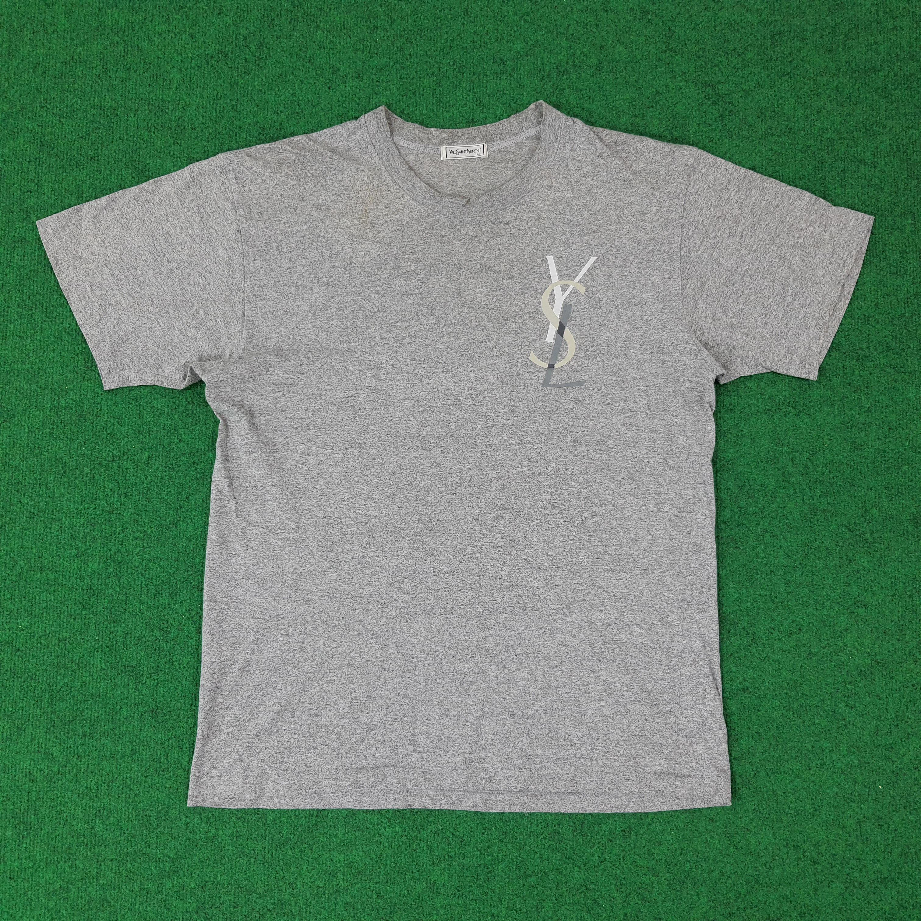 Yves Saint Laurent Vintage Yves Saint Laurent YSL Luxury Brand Tshirt C223N24 Size US M / EU 48-50 / 2 - 1 Thumbnail