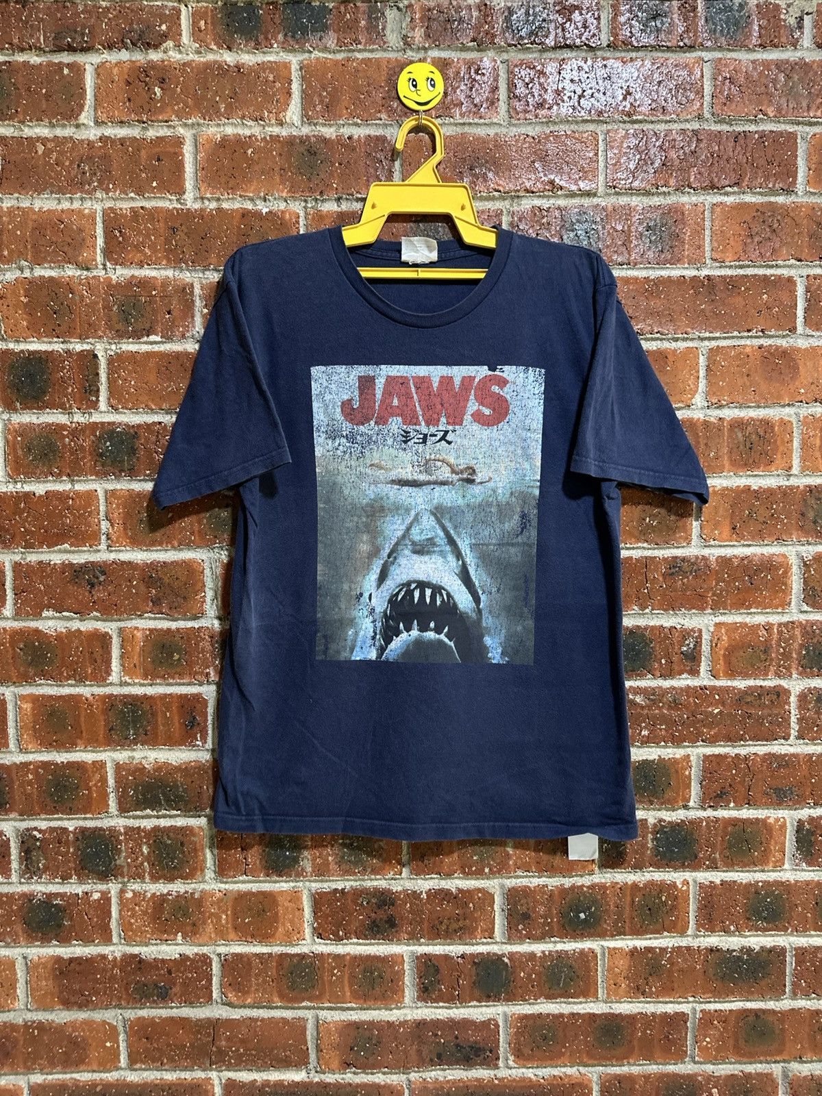 Japanese Brand × Vintage Vintage Jaws Movie Faded Tee Size US M / EU 48-50 / 2 - 1 Thumbnail