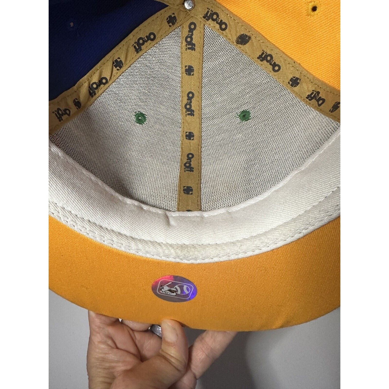 Other Brazil Embroidered Cap Hat On&off by XO. 20SIX06 Wool. 7 3/8 Size ONE SIZE - 8 Thumbnail
