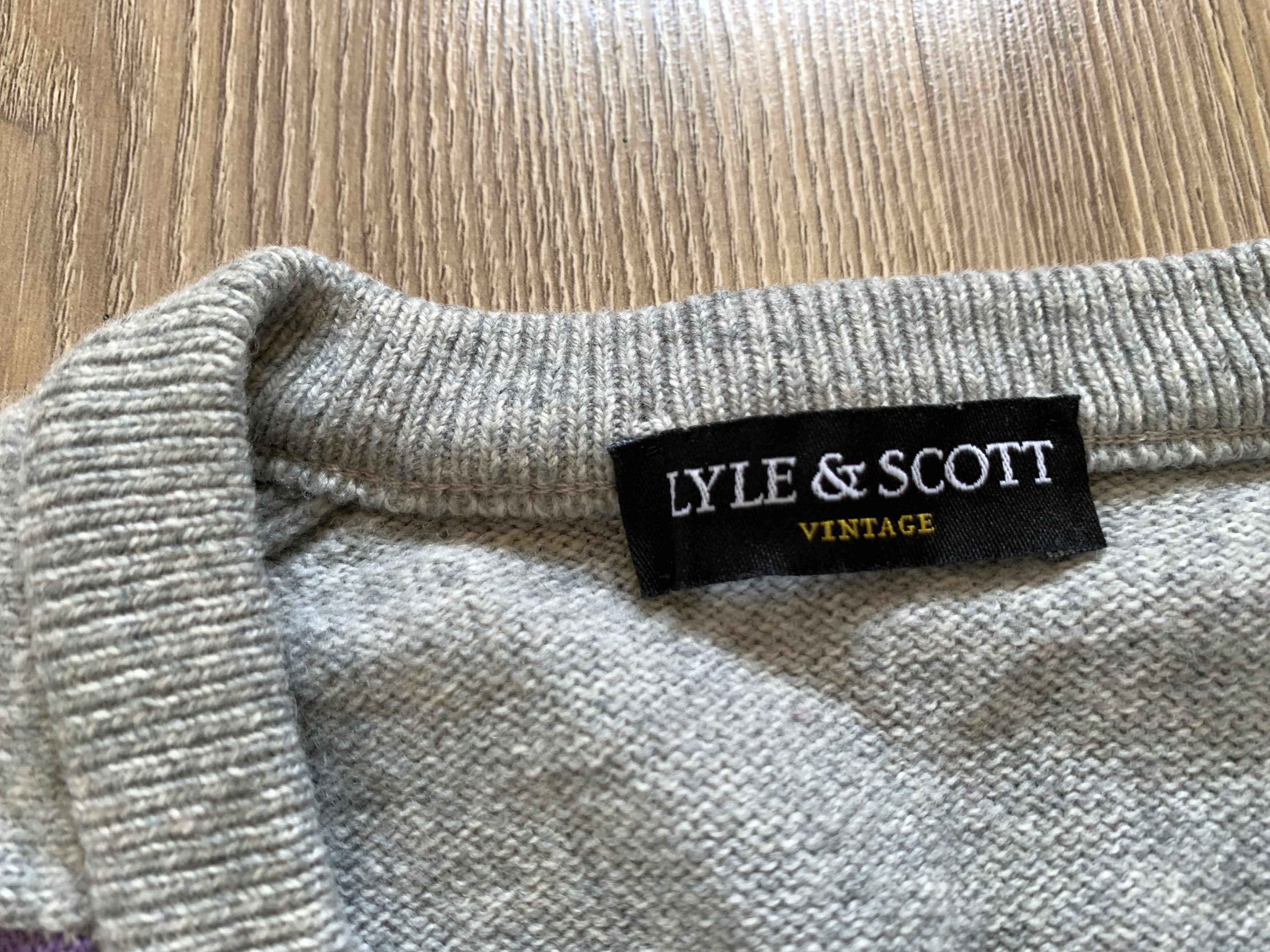 Lyle & Scott × Vintage Lyle & Scott Vintage Wool Sweater Size US XXL / EU 58 / 5 - 6 Thumbnail