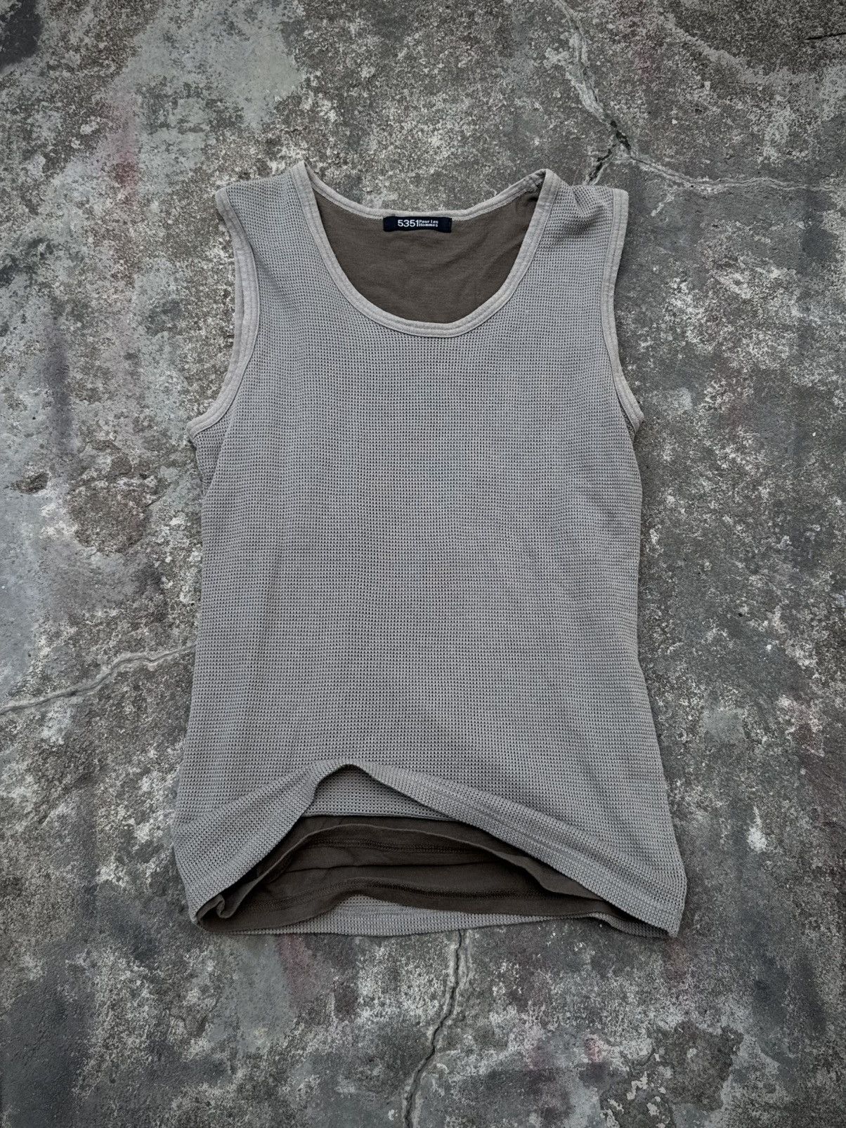 5351 POUR LES HOMMES 5351 POUR PES HOMMES TANK TOP LAYARED Size US S / EU 44-46 / 1 - 3 Thumbnail