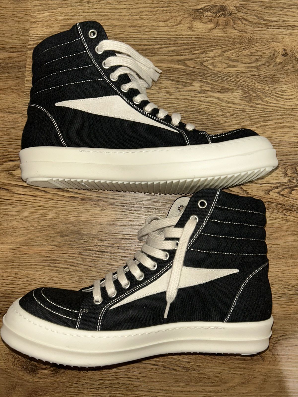 Rick Owens Rick Owens DRKSHDW Vintage High Sneakers Size US 8 / EU 41 - 3 Thumbnail