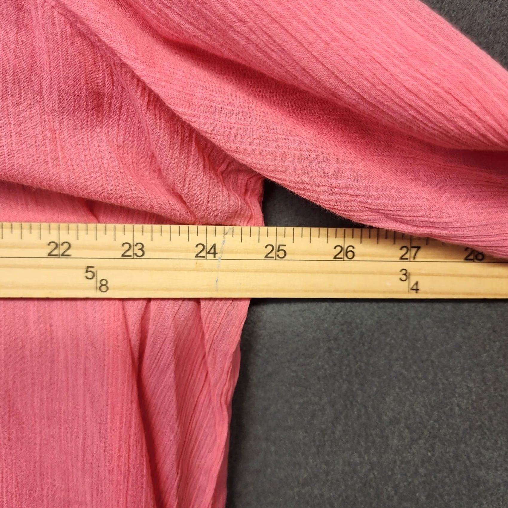Pinko Patio Casuals Tunic Womens XL Pink Embroidered V Neck Boho Beachy Lightweight Shirt Womens XL Pink Boho Beachy Nightwear Size ONE SIZE - 5 Thumbnail