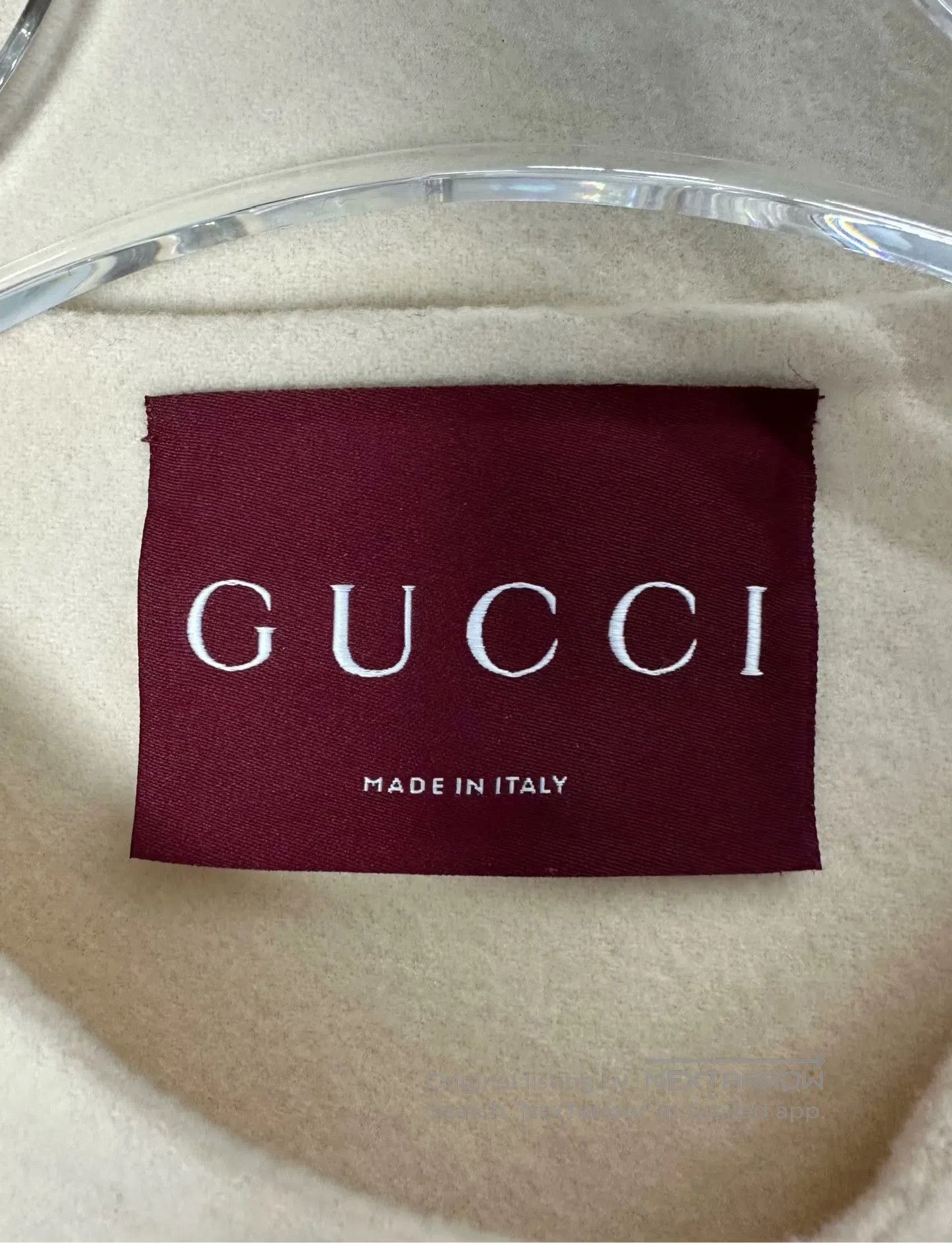 Gucci Guicci Off-White Single Breasted Cashmere Jacket| Size S / US 4 / IT 40 - 3 Thumbnail