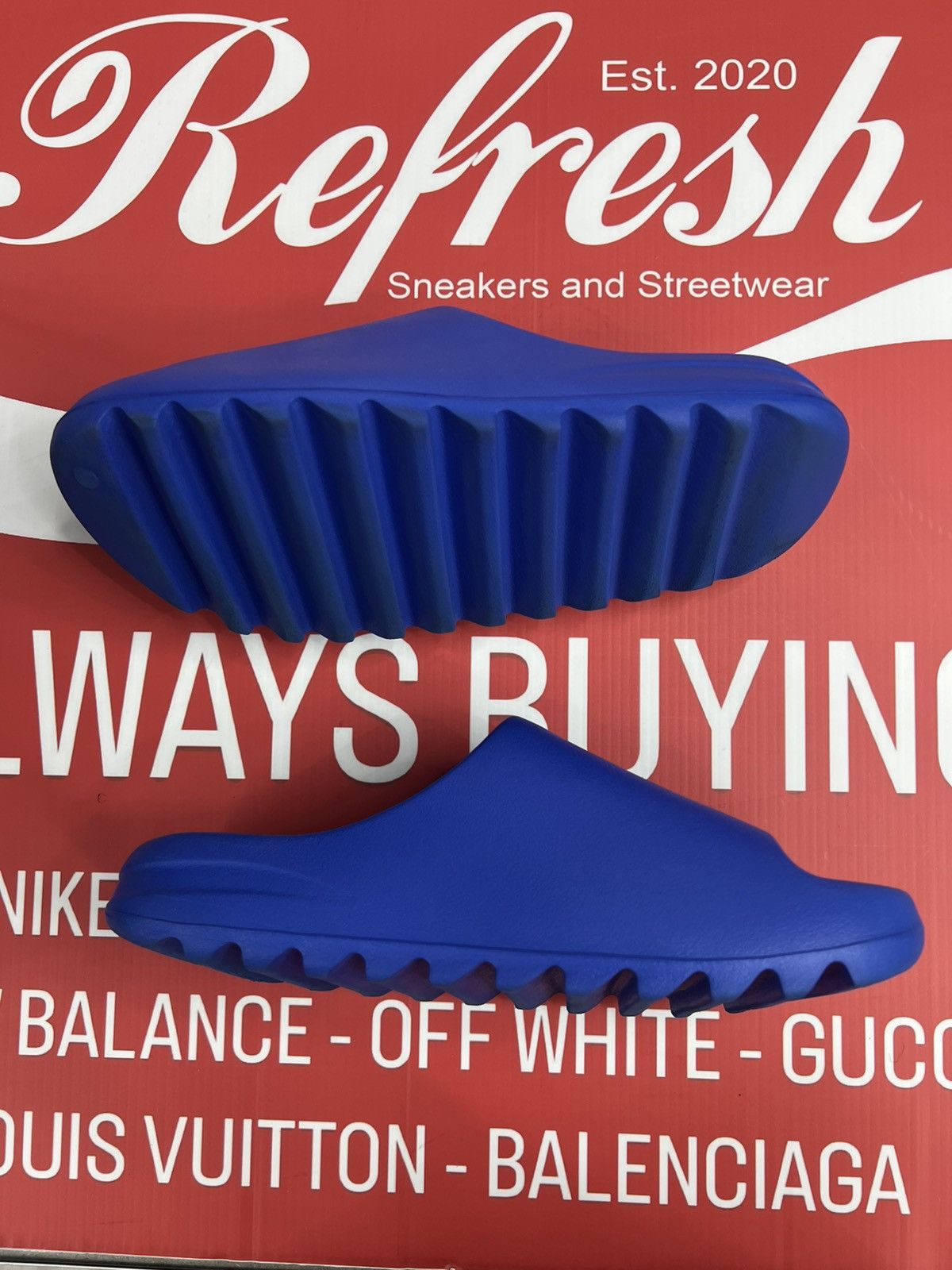 Yeezy Yeezy Slide Azure Size 14 Size US 14 / EU 47 - 3 Thumbnail
