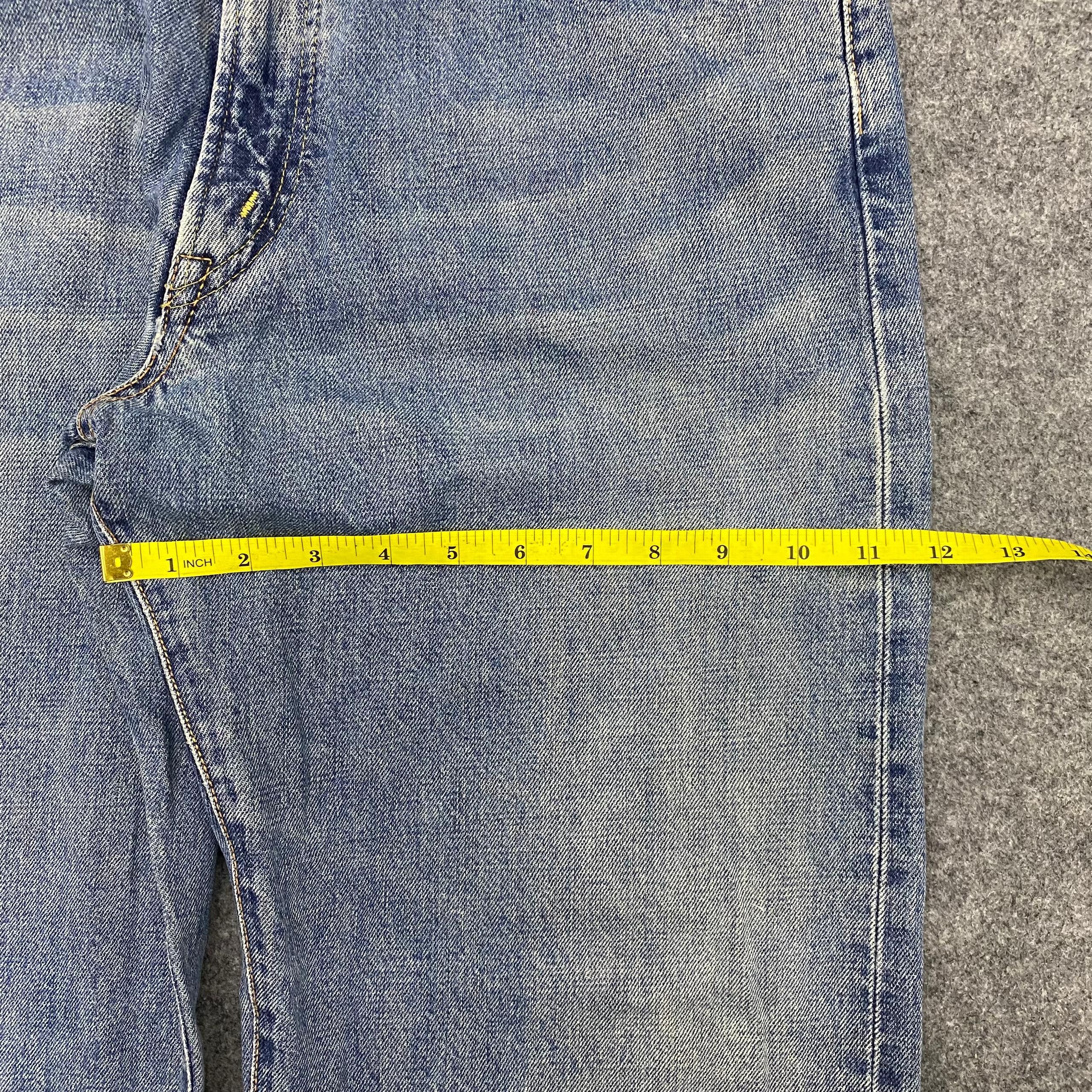 Edwin 💥Best Offer💥Vintage Edwin 505x Distressed Denim Size US 34 / EU 50 - 5 Thumbnail