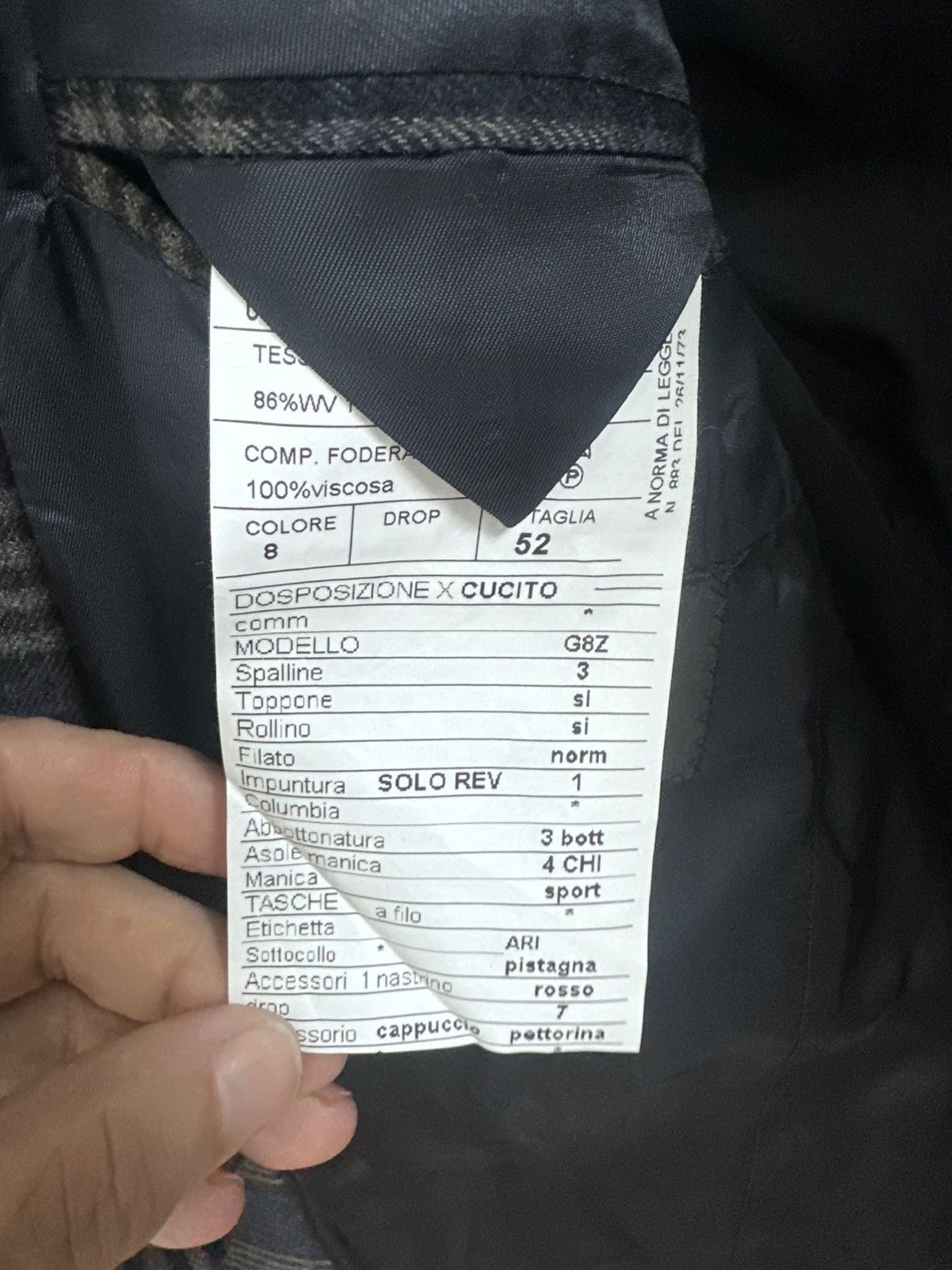 Other $1800 Hoodie Sportcoat by ARI/Made in Italy Size 42R - 3 Thumbnail