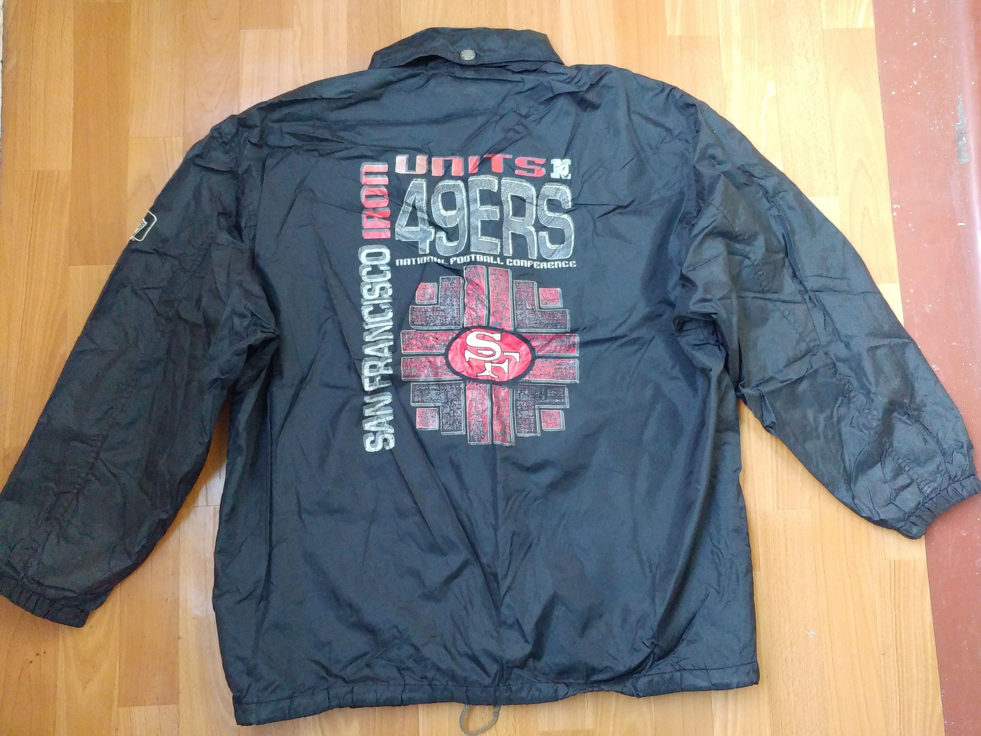 NFL × Vintage NFL San Francisco 49ers jacket, 1993 Campri Teamline L Size US L / EU 52-54 / 3 - 1 Thumbnail