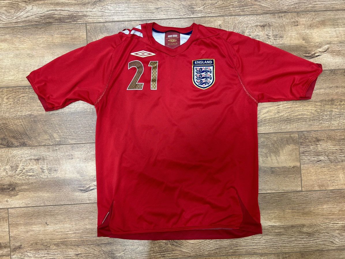 Vintage Umbro England Soccer Jersey Vintage 21 Crouch Grailed