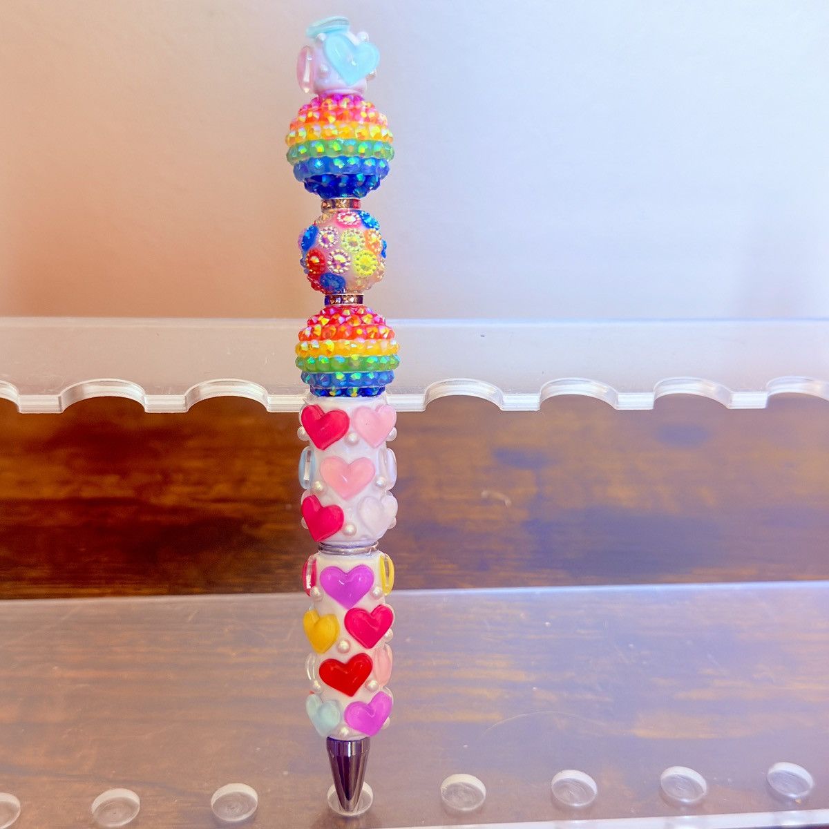 Other Rainbow Pride Beaded Pen – Love in Every Color Size ONE SIZE - 6 Thumbnail