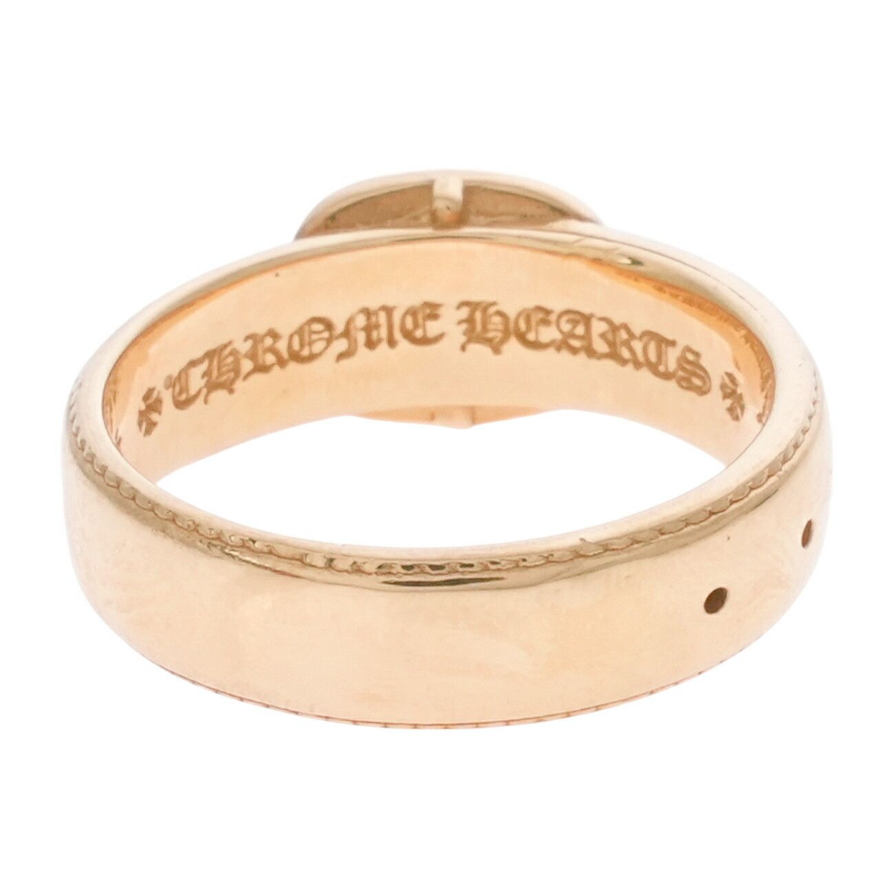 Chrome Hearts 22k Gunslinger Belt Ring - Size 9