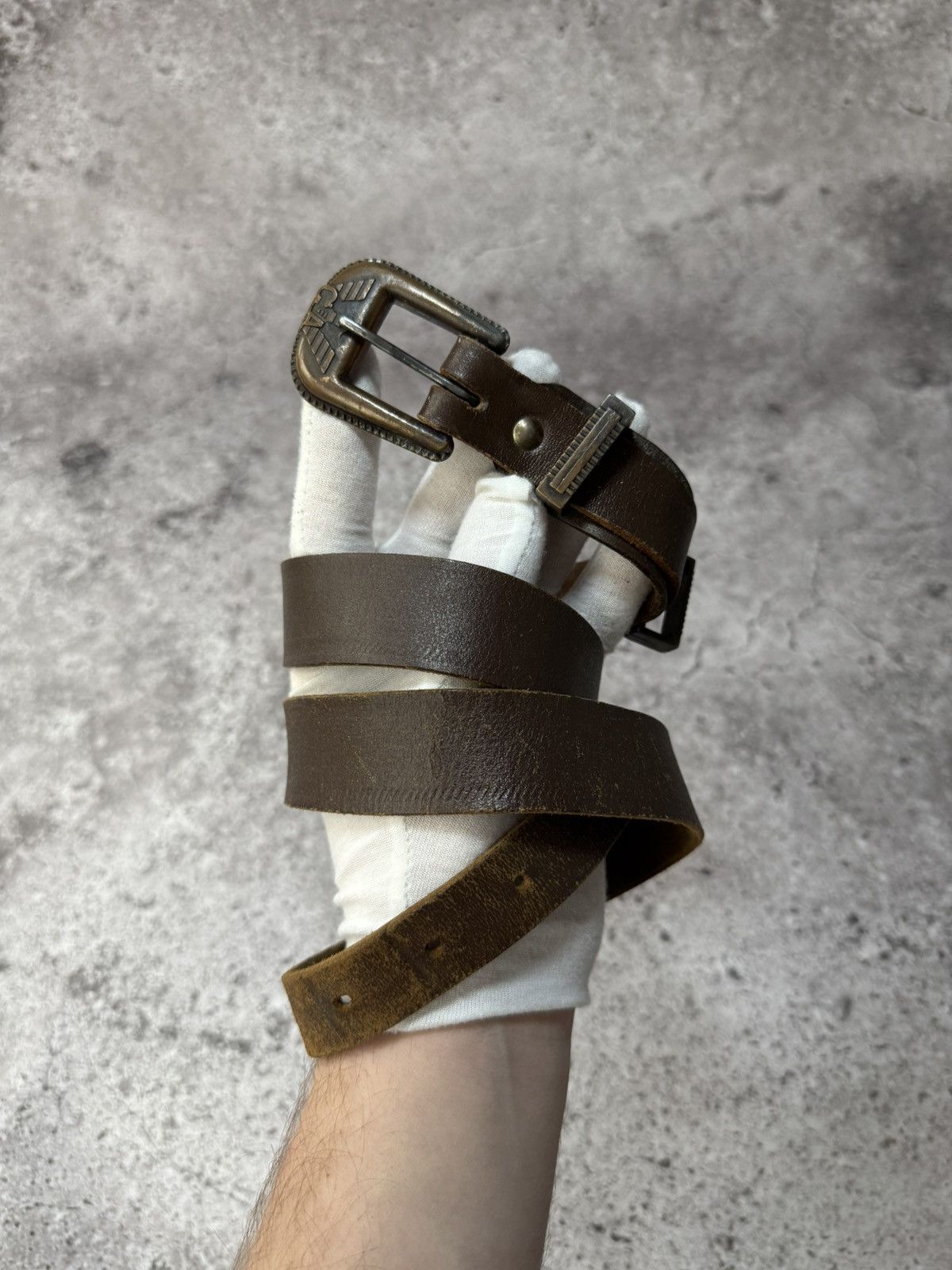 Japanese Brand × Vintage Giorgio Armani Belt Vintage Size ONE SIZE - 2 Thumbnail