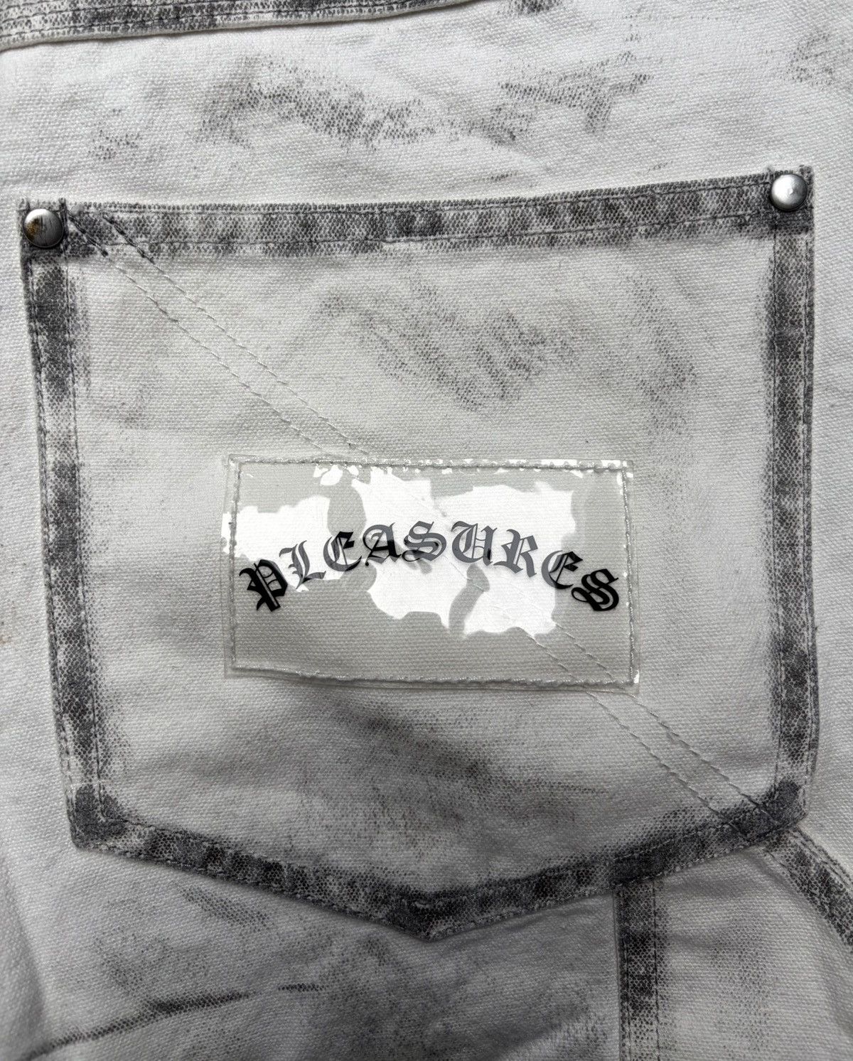 Pleasures PleasuresNow Painted Jeans Size US 34 / EU 50 - 4 Thumbnail