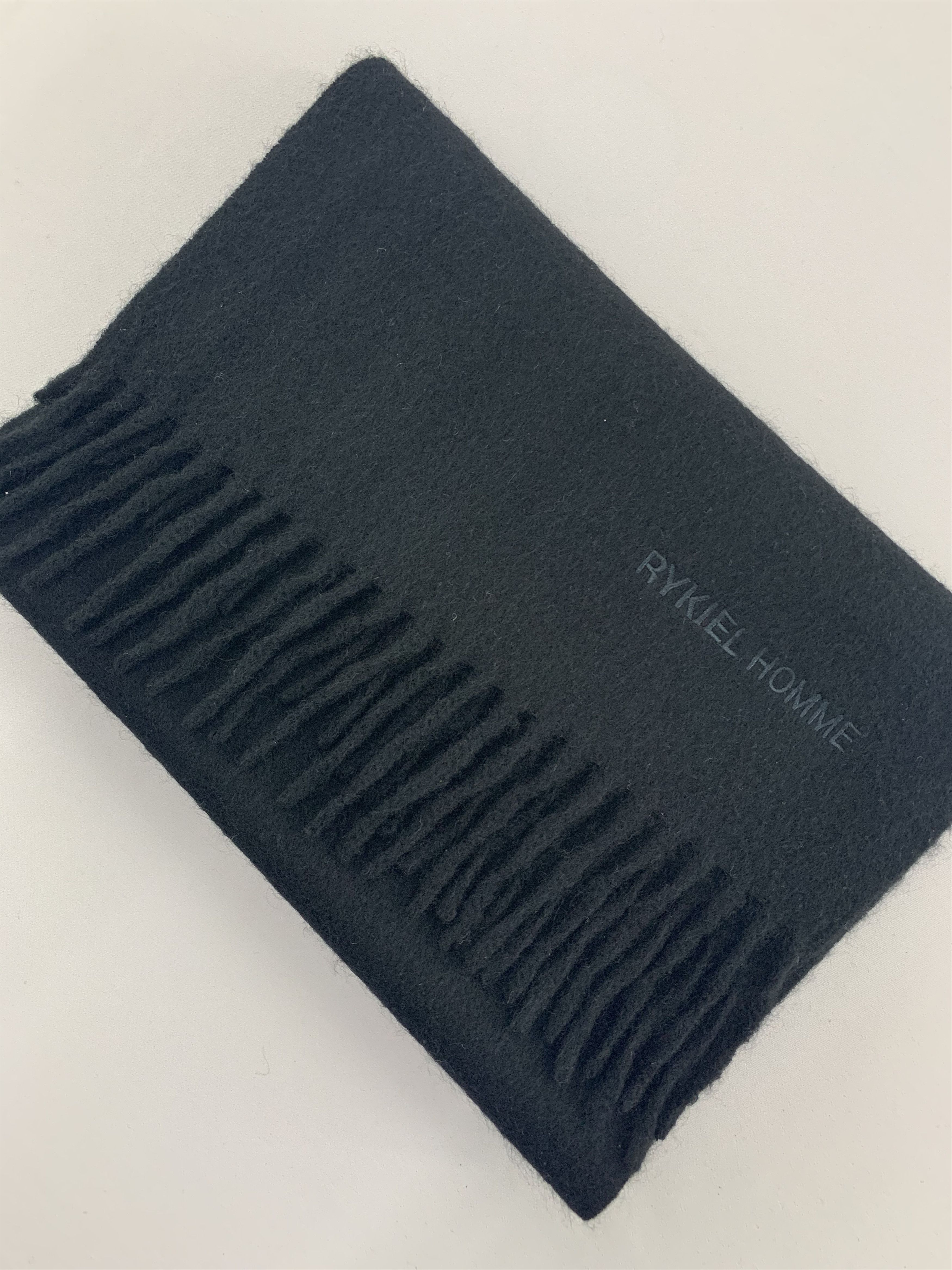 Sonia Rykiel Rykiel Homme Scarf Wool Muffler Neck Wrap BL4269 Size ONE SIZE - 4 Thumbnail